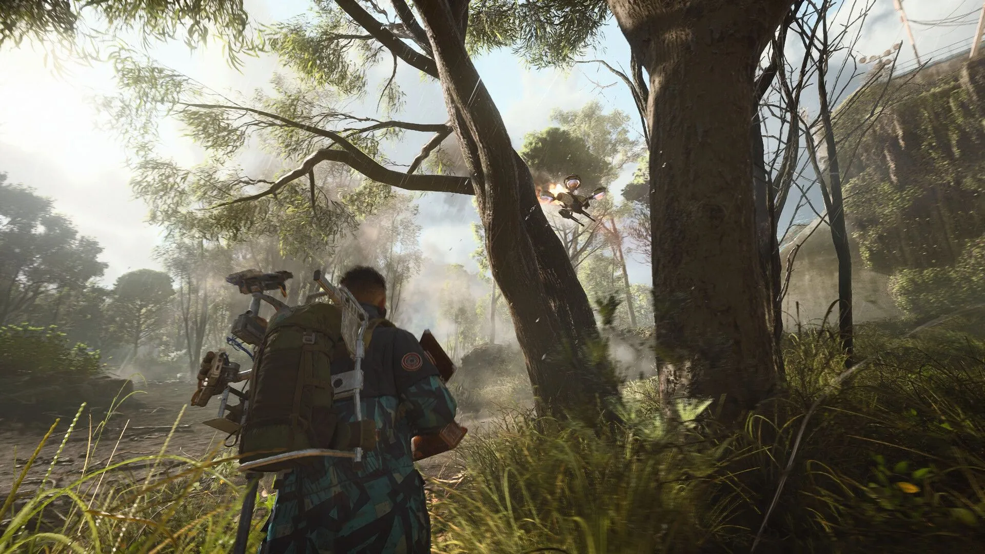 Một cảnh chiến đấu trong ARC Raiders, ví dụ về thể loại game extraction shooter mà Marathon hướng tới