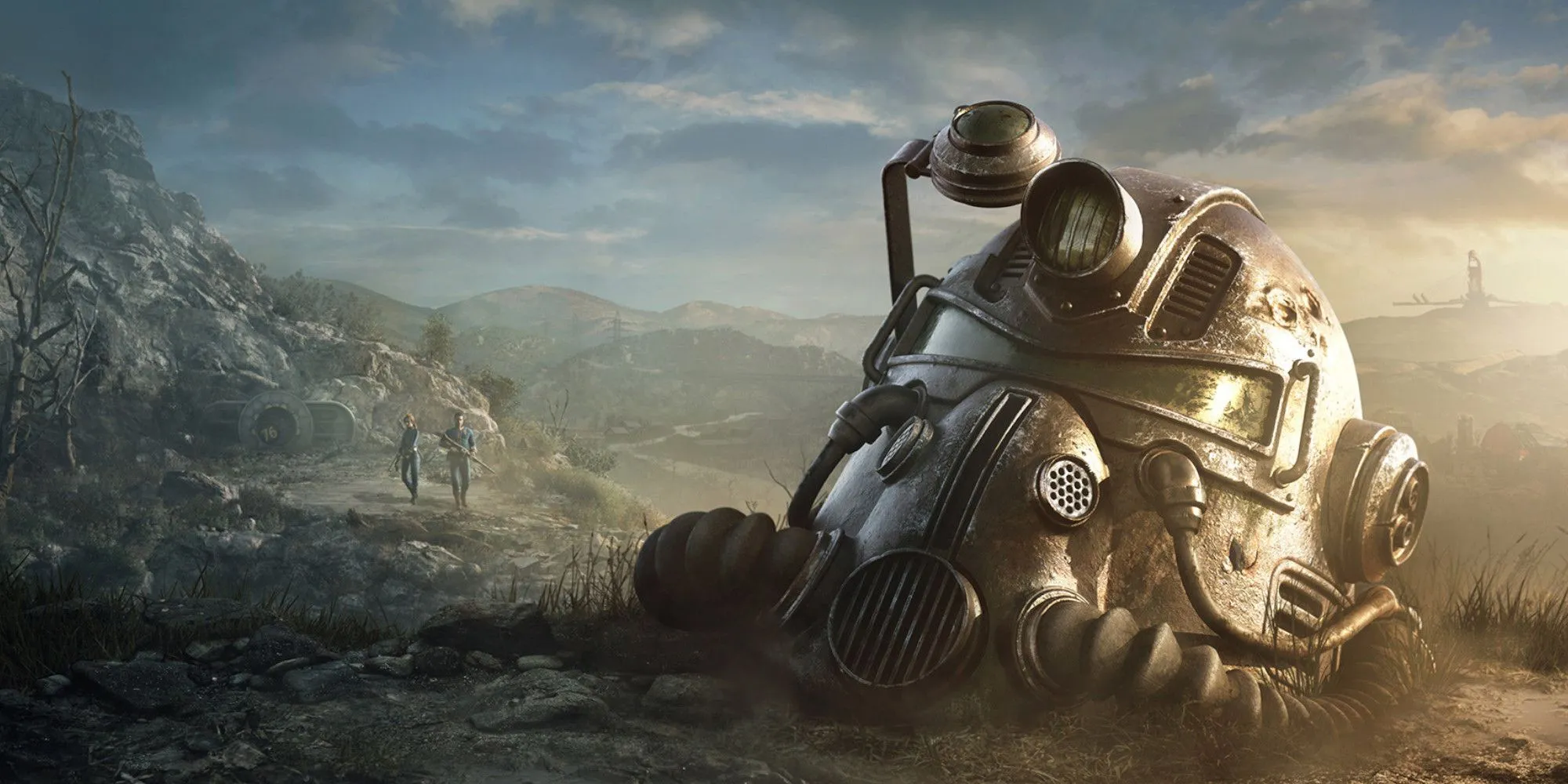 Một cảnh quan hậu tận thế trong Fallout 76, nơi người chơi khám phá thế giới sau thảm họa hạt nhân