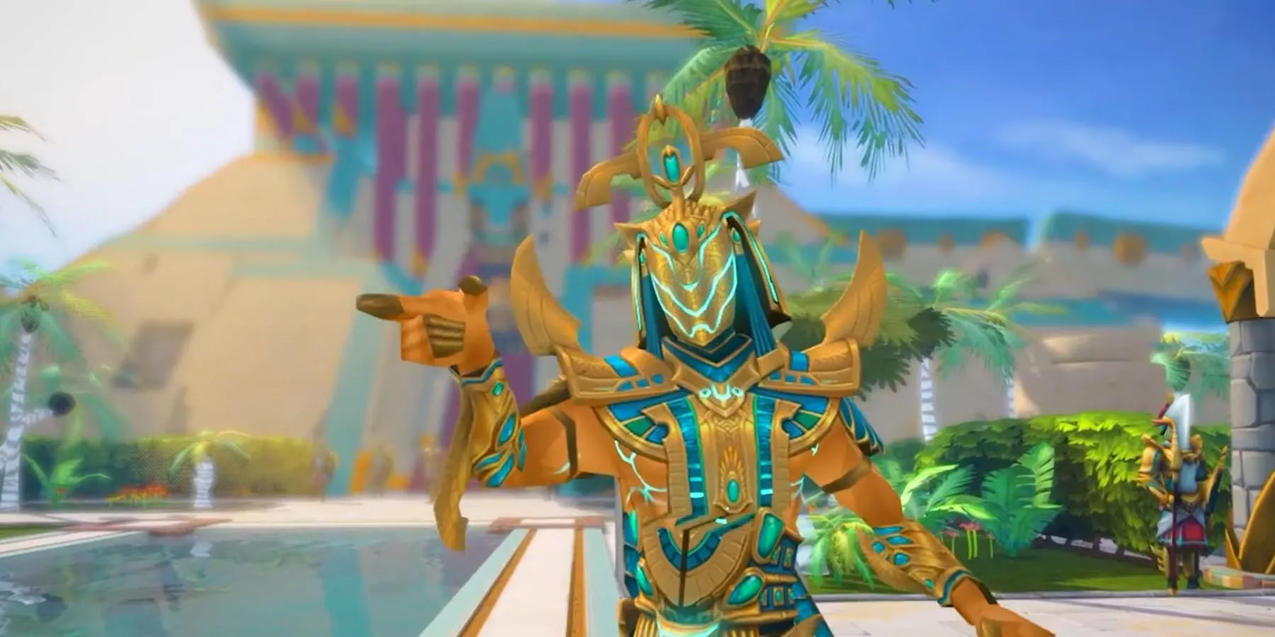 Một người chơi Old School RuneScape (OSRS) trong trang bị tốt, thể hiện cộng đồng game thủ