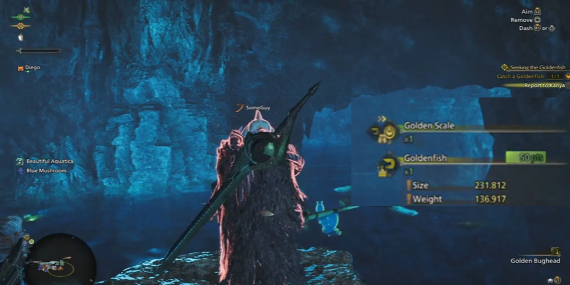 Nhận điểm Guild từ việc câu cá trong Monster Hunter Wilds