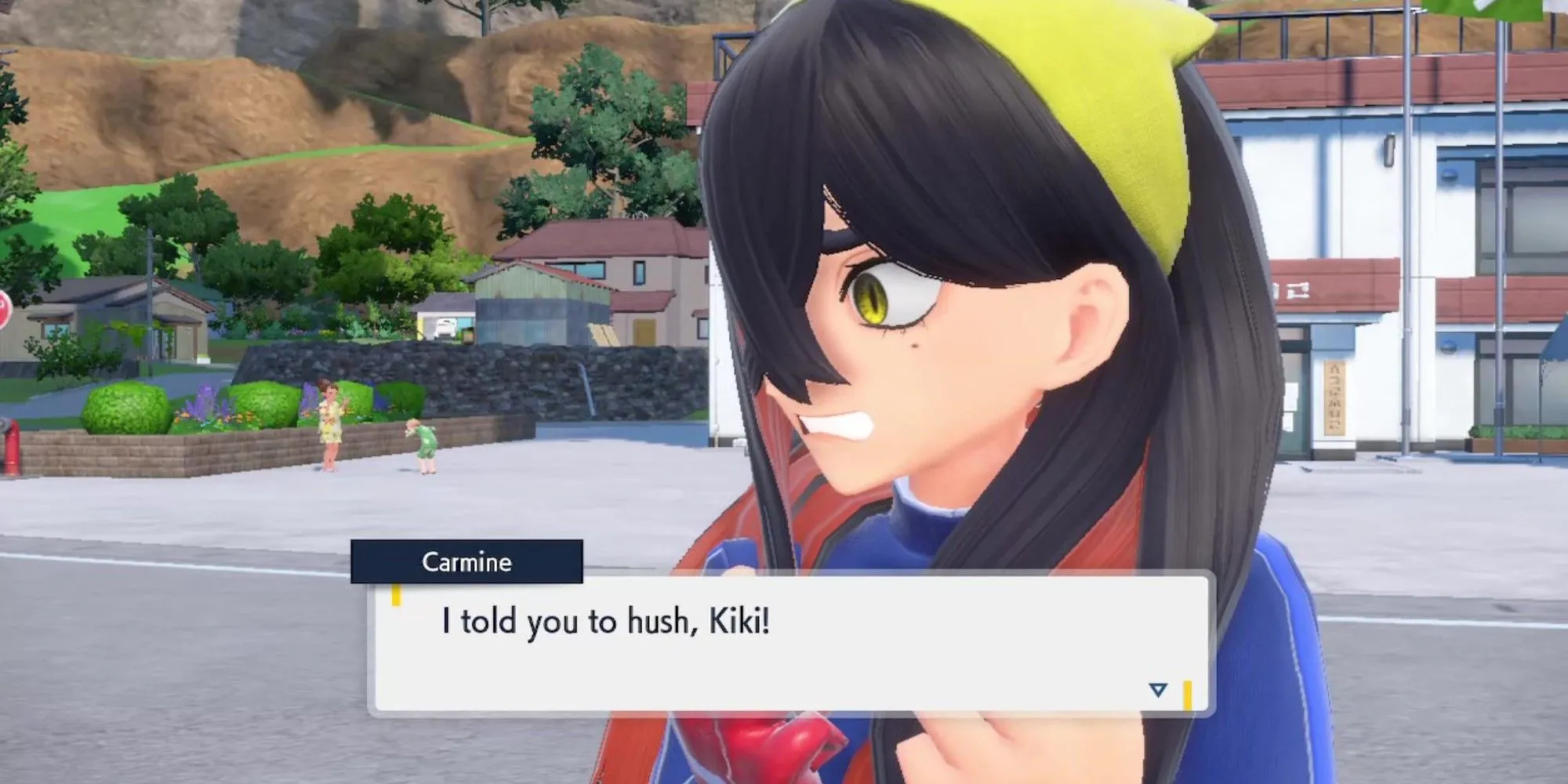 Nhân vật Carmine và Kieran trong DLC của Pokemon Scarlet và Violet