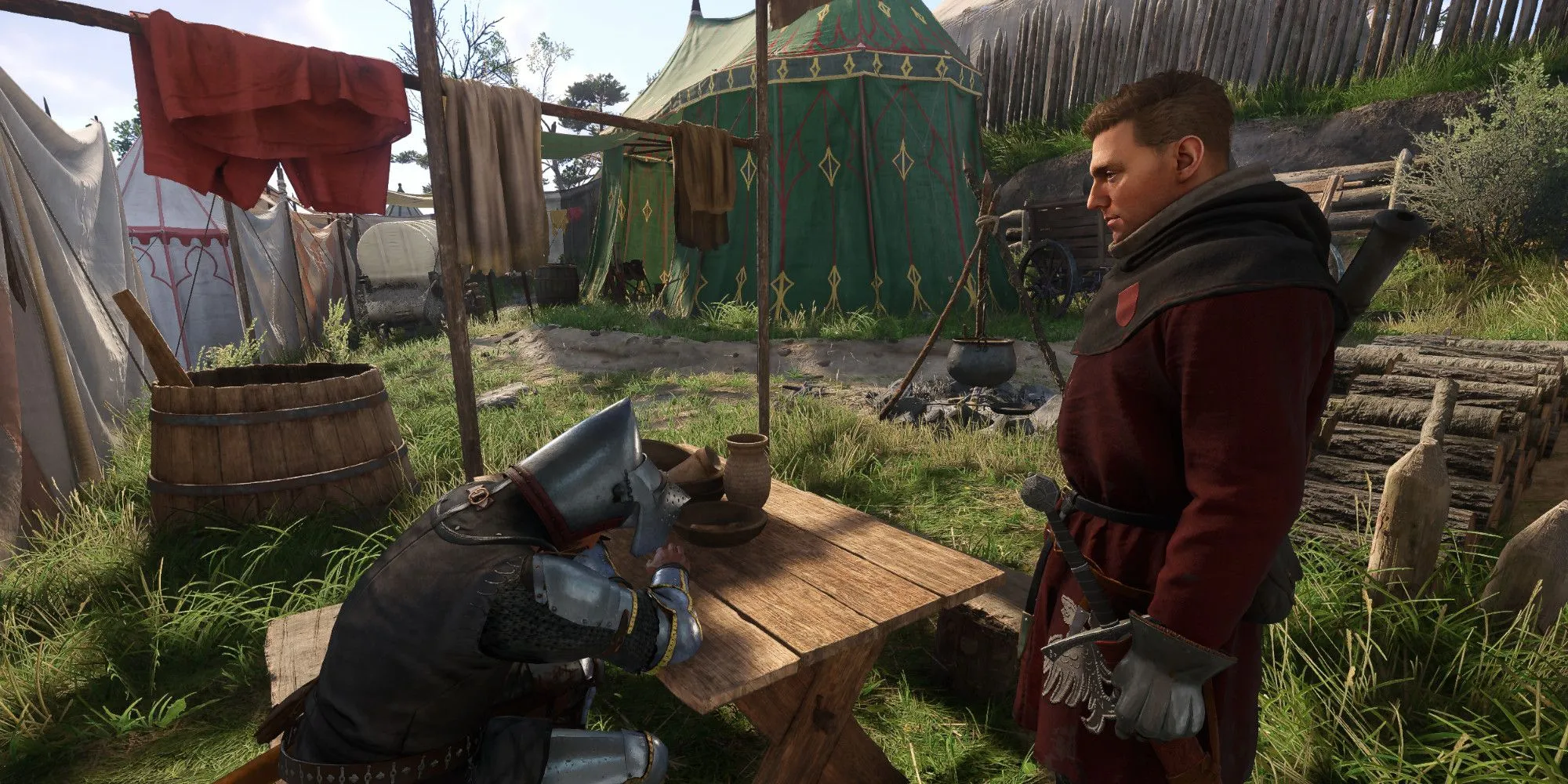 Nhân vật Henry trong Kingdom Come Deliverance 2 tại địa điểm Zavish of Garbow trong nhiệm vụ Lost Honor
