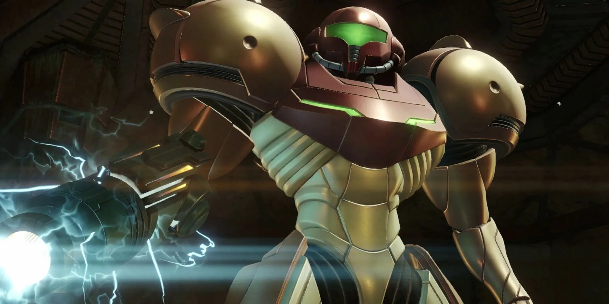 Nhân vật Samus Aran trong game Metroid Prime Remastered