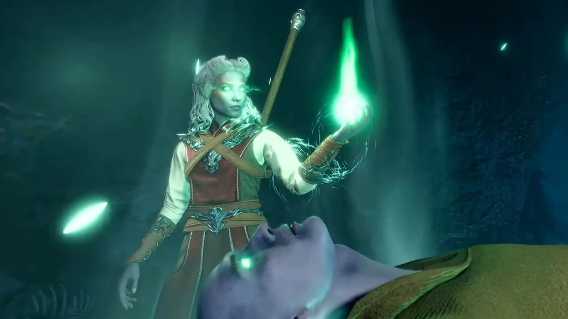 Nhân vật Sorcerer trong Baldur's Gate 3 đối mặt với thử thách tại Gauntlet of Shar
