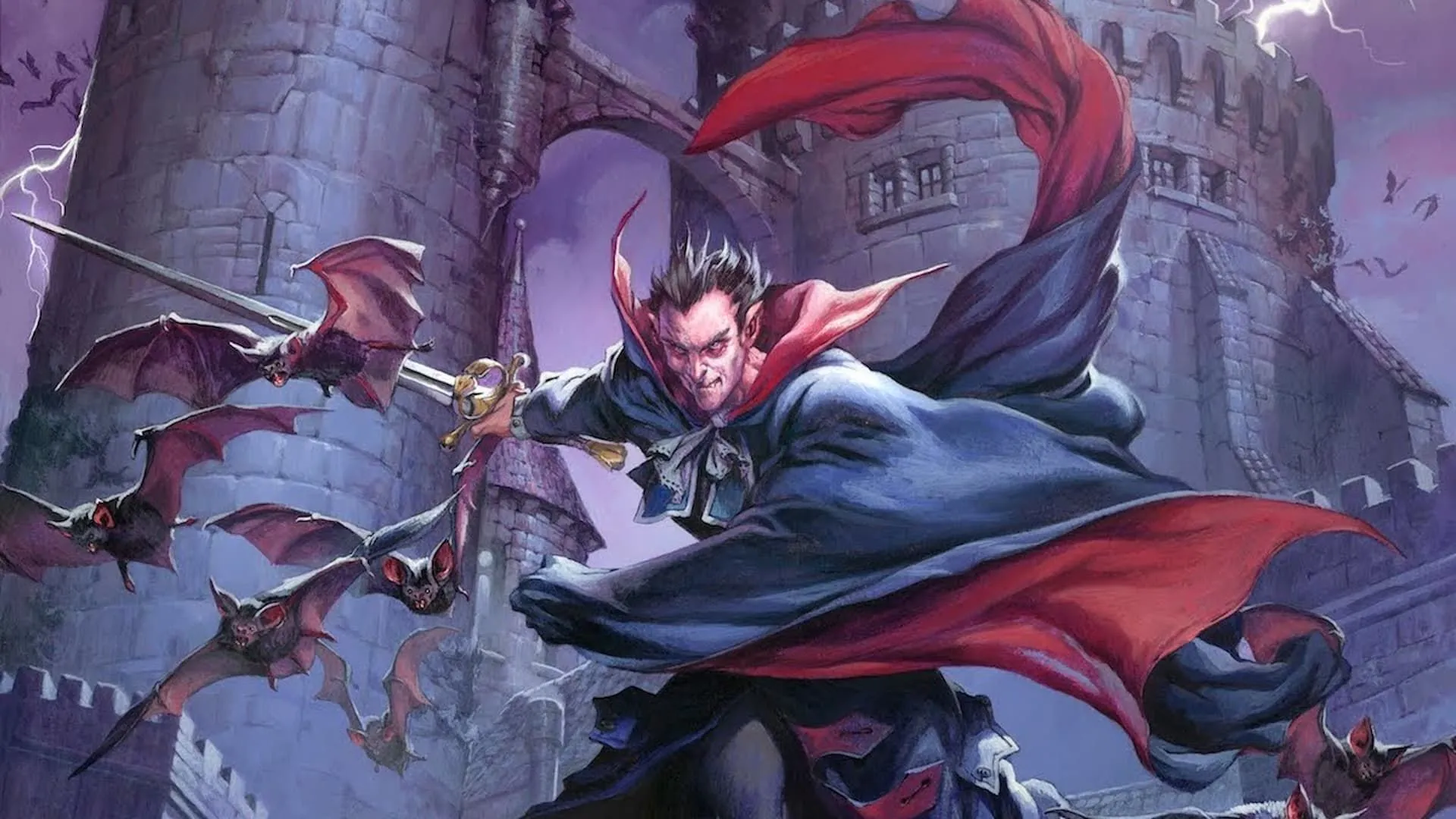 Nhân vật Strahd Von Zarovich trong chiến dịch Castle Ravenloft của Dungeons & Dragons, một ví dụ về sự đa dạng trong các chiến dịch D&D có thể truyền cảm hứng cho Baldur's Gate 3