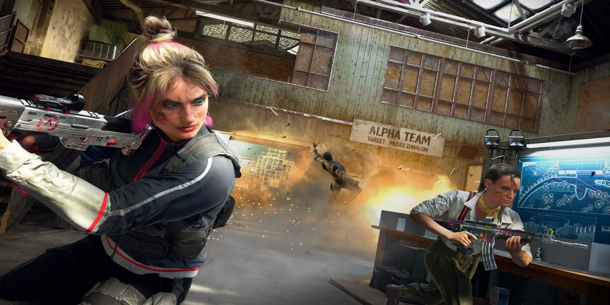 Nhân vật trong Call of Duty Black Ops 6, một tựa game FPS giống CS2 về chế độ chơi Search and Destroy