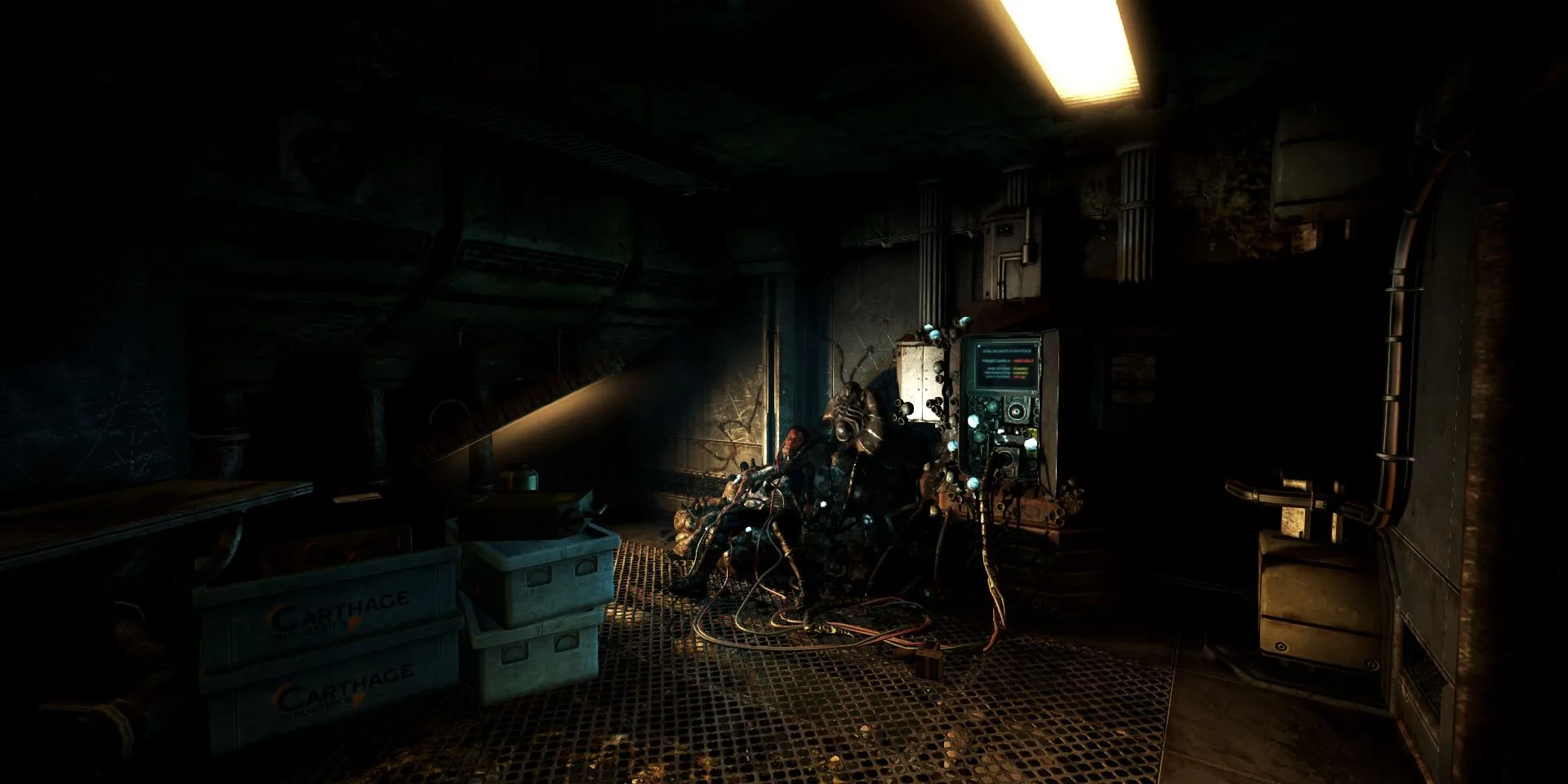 Nhân vật trong game SOMA khám phá môi trường dưới nước đầy bí ẩn
