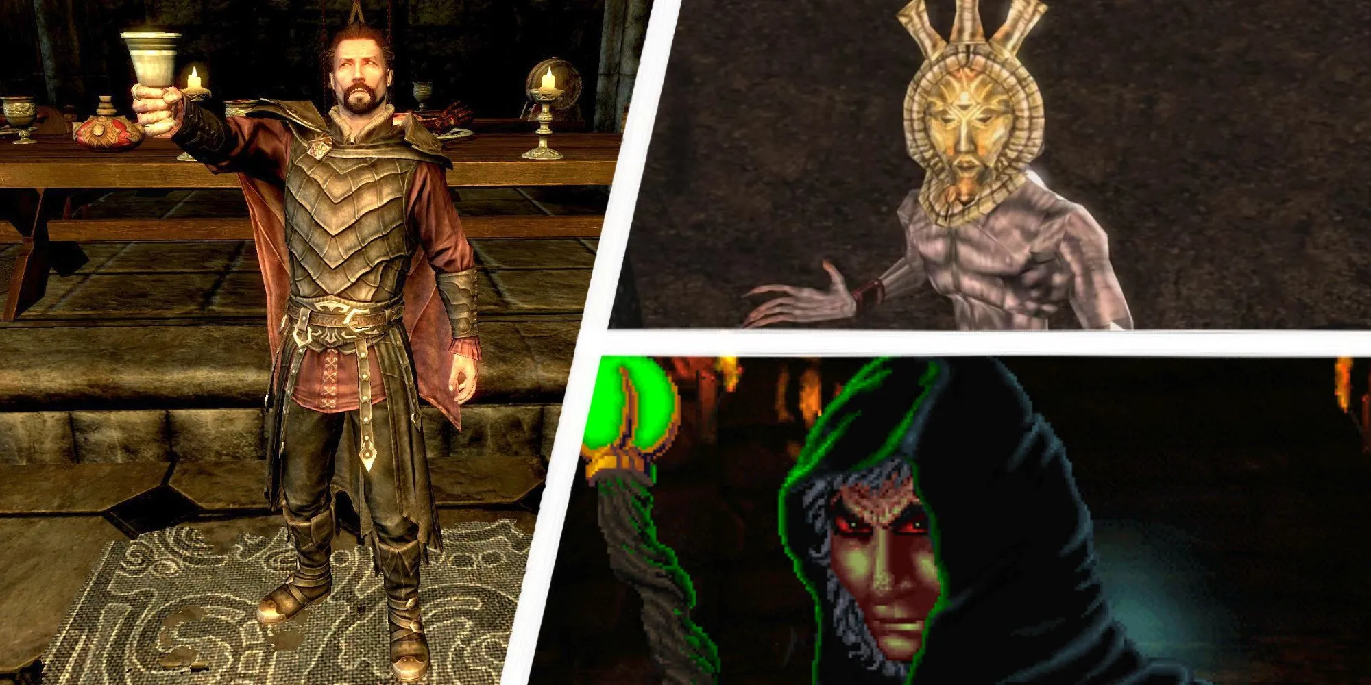 Những kẻ phản diện đáng nhớ trong vũ trụ The Elder Scrolls như Lord Harkon, Dagoth Ur và Jagar Tharn