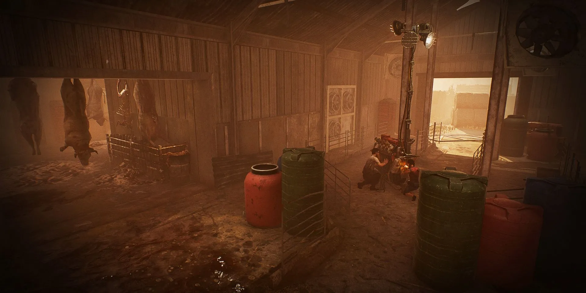 Những người sống sót sửa máy phát điện để thoát thân trong Dead by Daylight