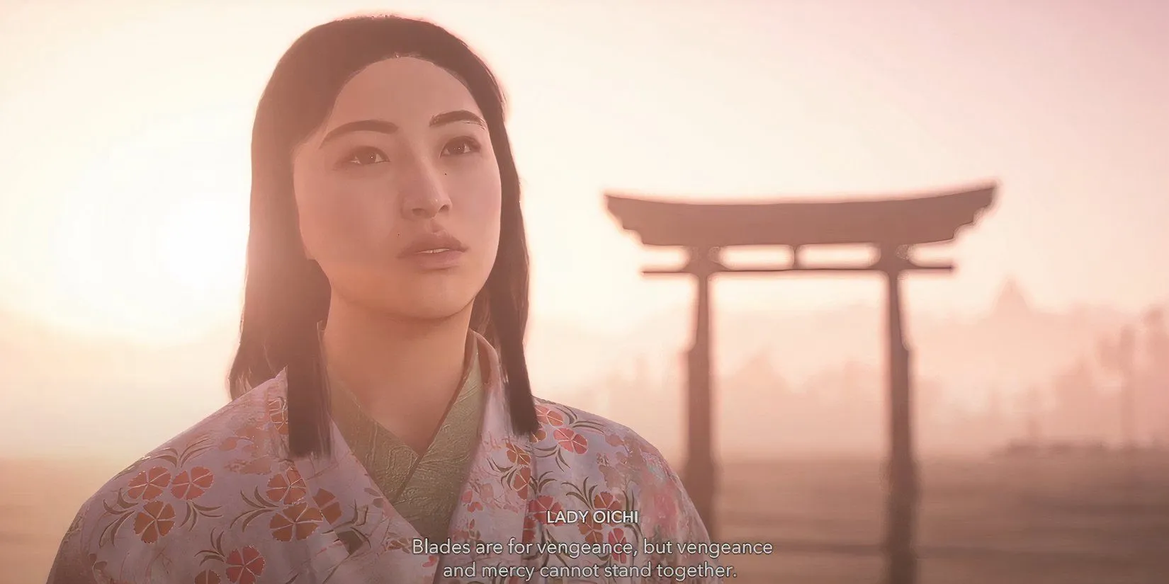 Oichi và Yasuke kết nối tại đền Shirahige