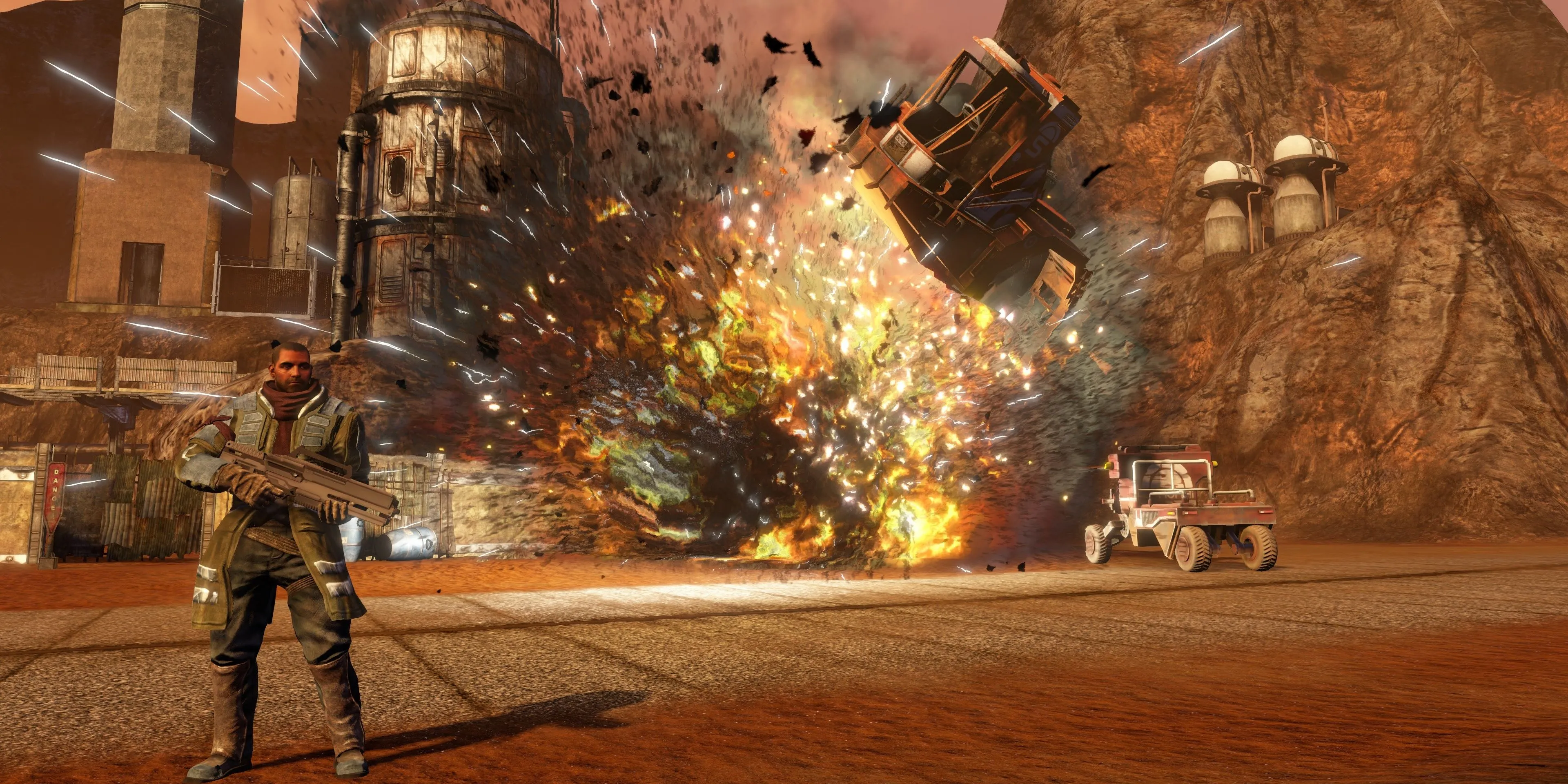 Phá hủy phương tiện trong Red Faction: Guerrilla