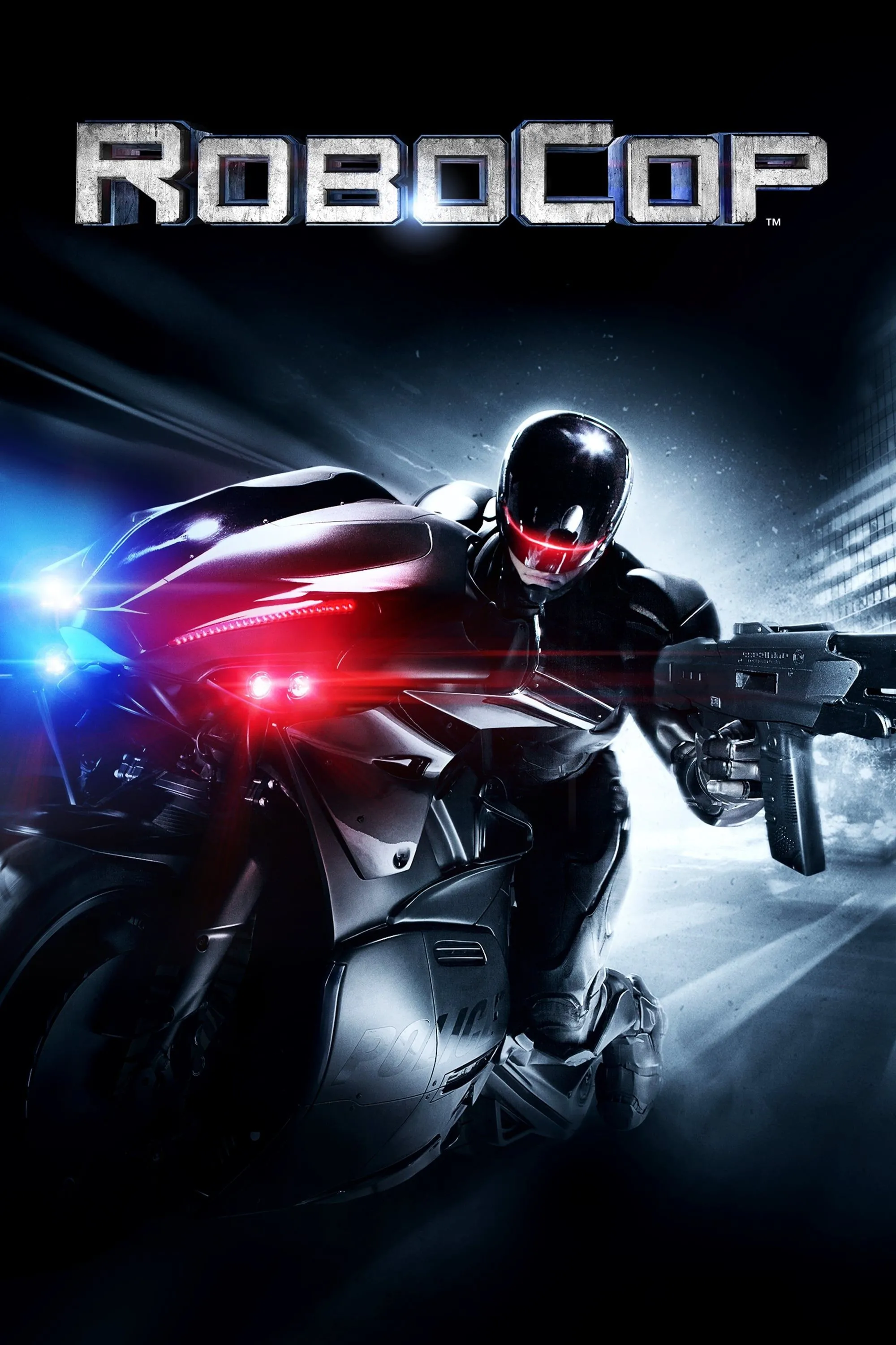 Poster phim RoboCop 2014 gợi nhớ hình ảnh người máy cảnh sát