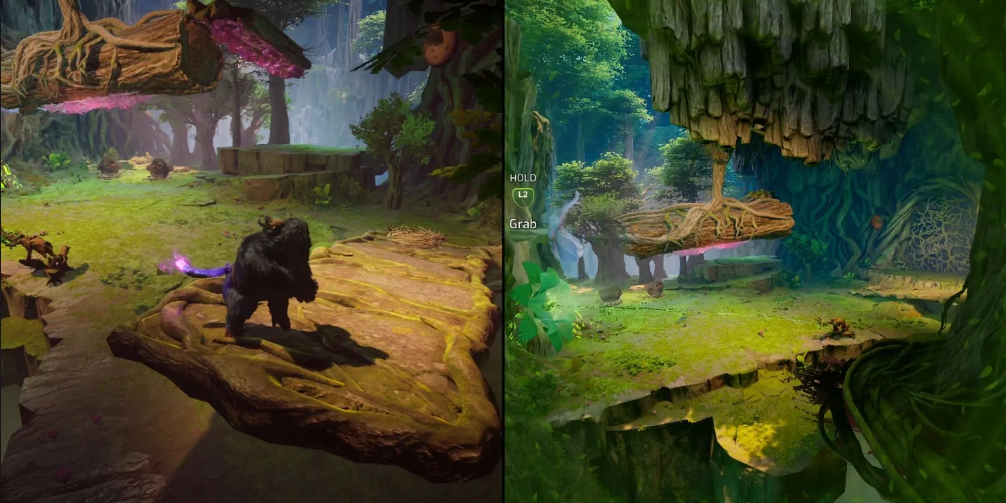 Puzzle 3 con gà khổng lồ và bập bênh trong khu vực Lord Evergreen, Split Fiction Chapter 3
