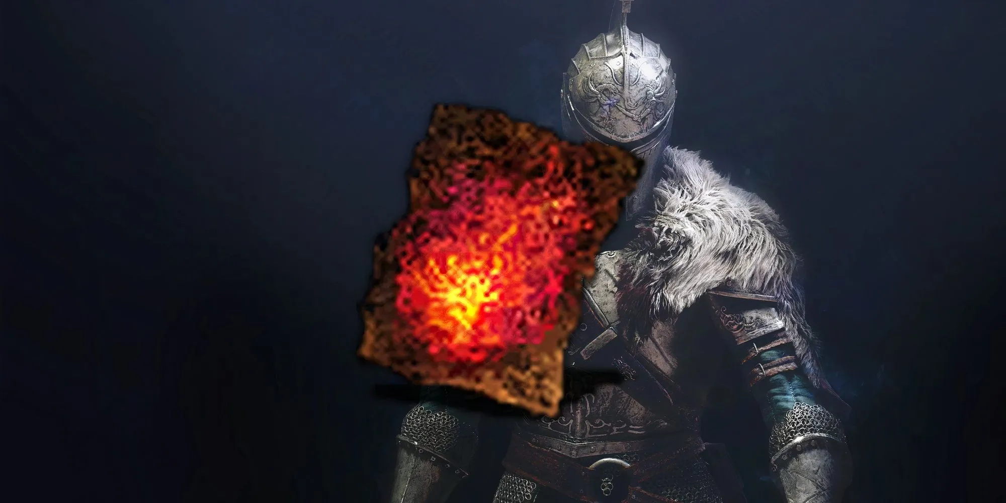 Quả cầu lửa hỗn mang khổng lồ đang bay về phía kẻ địch trong Dark Souls 2