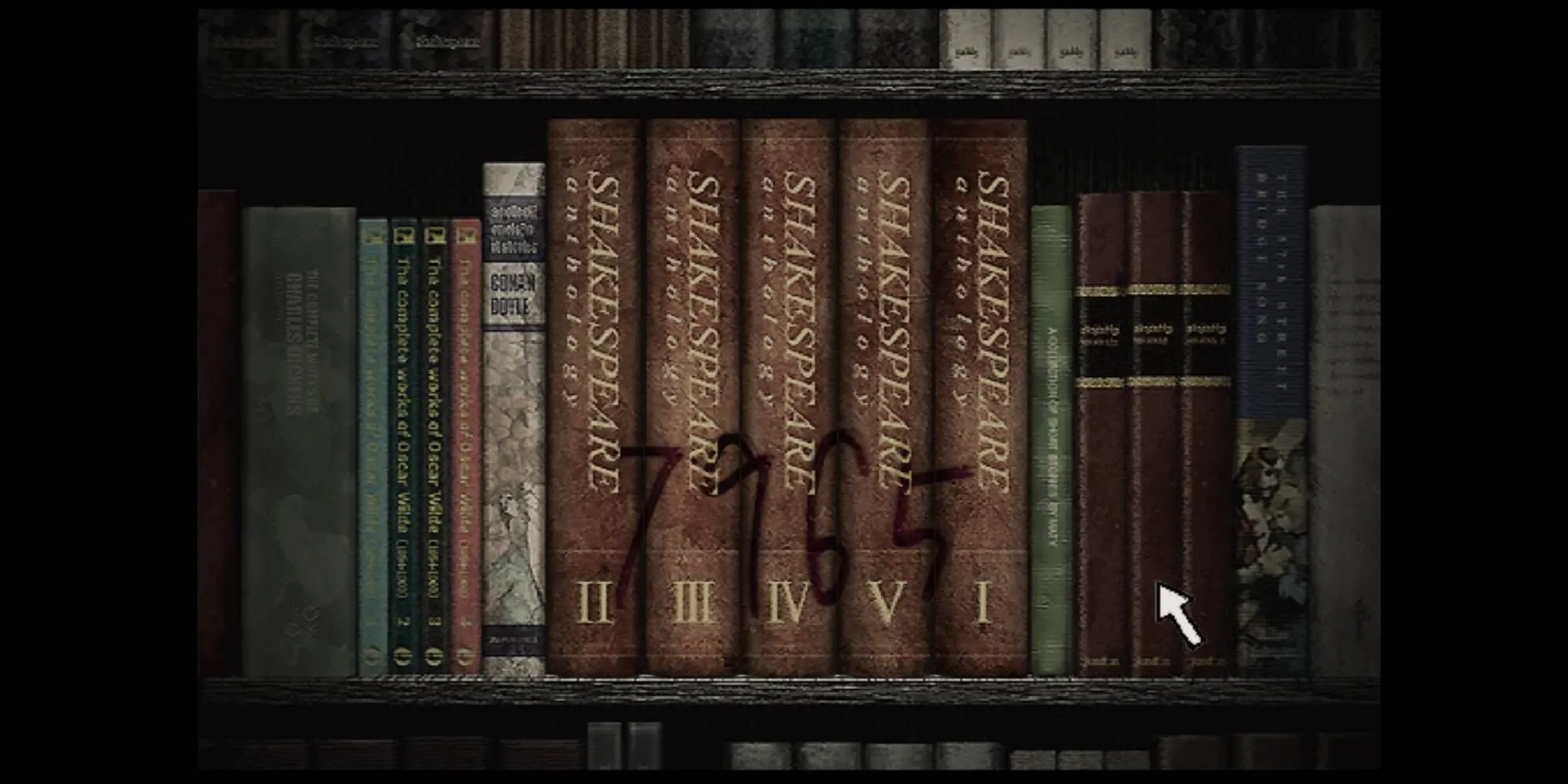Sách và gợi ý giải đố Shakespeare trong game kinh dị Silent Hill 3