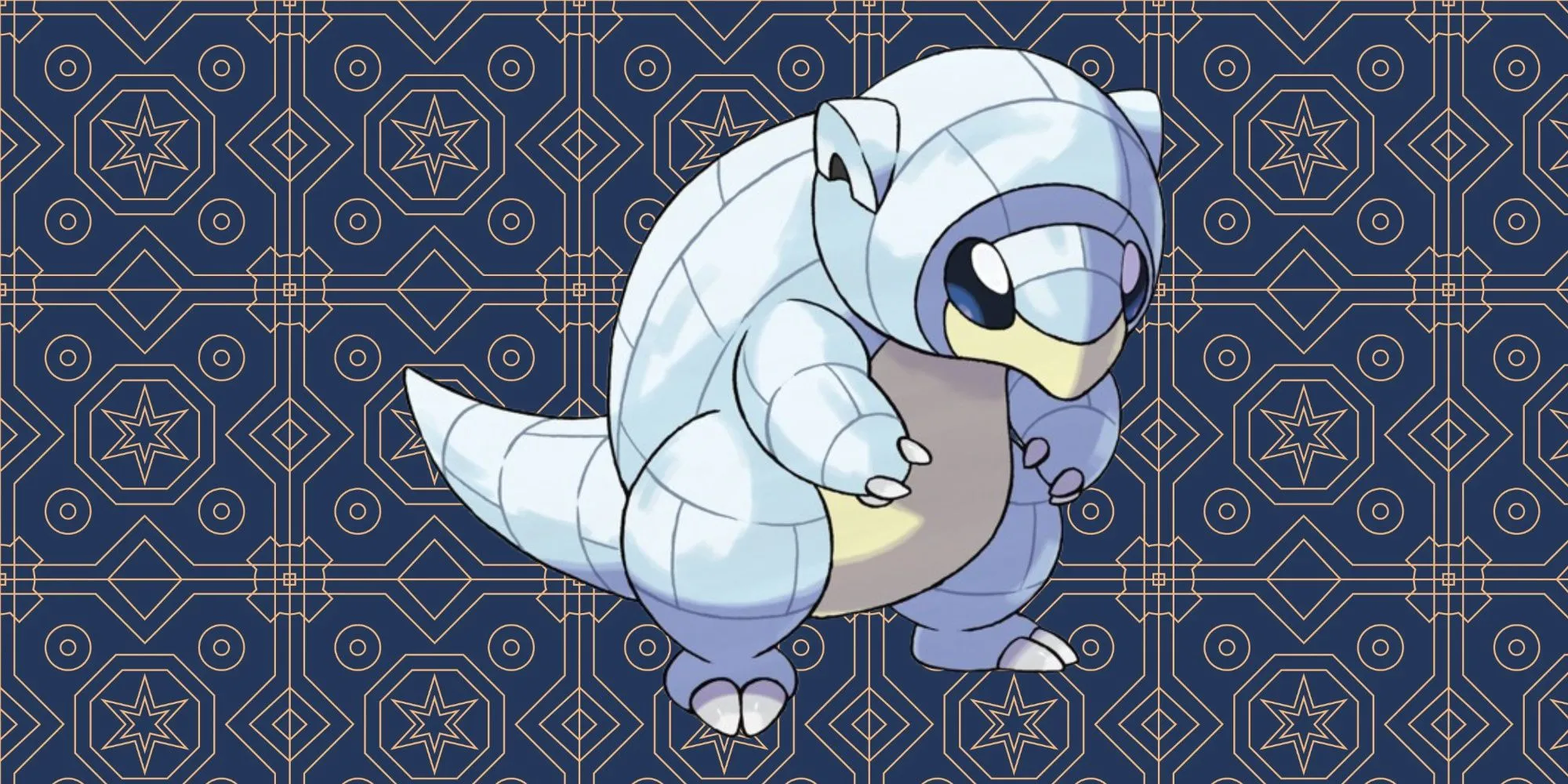 Sandshrew Alola với hình dáng độc đáo như một chiếc lều tuyết.