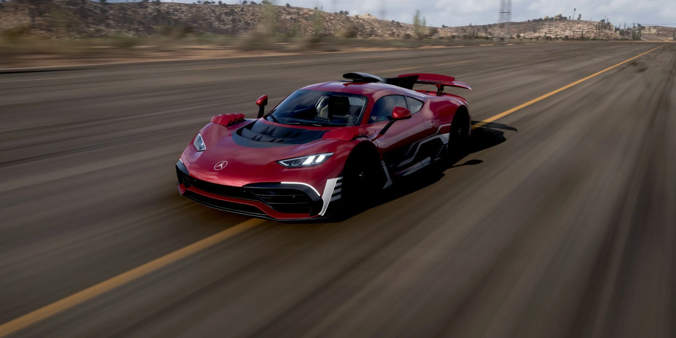 Siêu xe Mercedes-AMG ONE 2021, quà tặng đặt trước Forza Horizon 5 PS5, lăn bánh trên đường đua