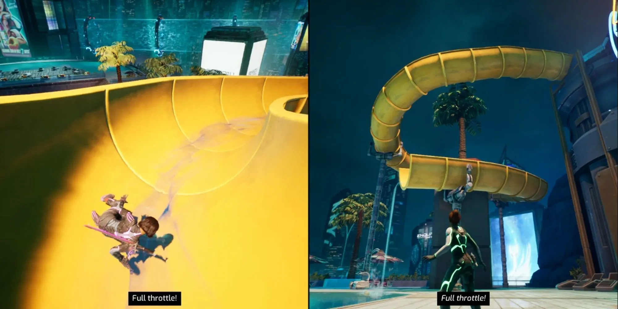 split fiction neon revenge big city life pool area