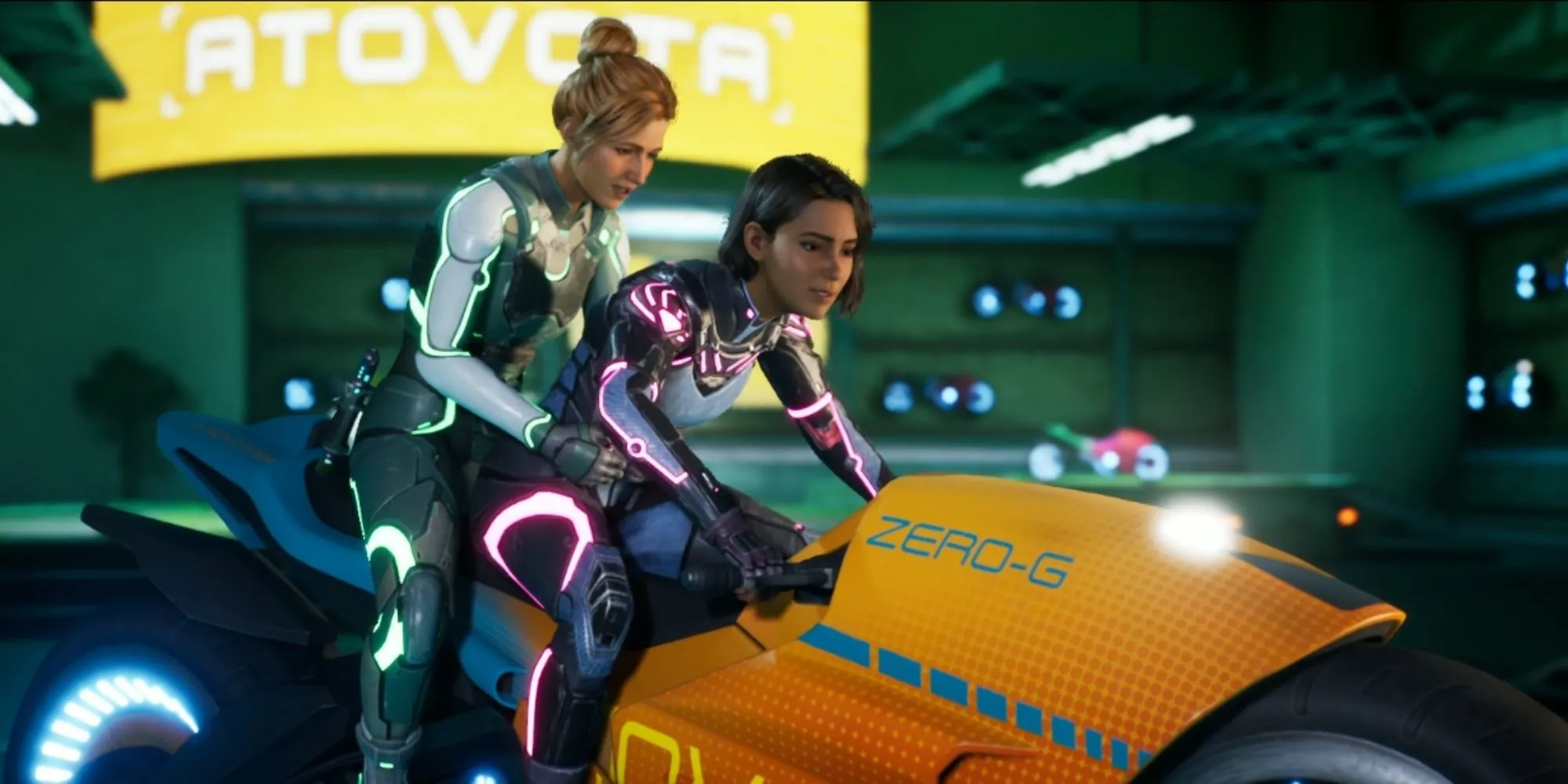 split fiction neon revenge gravity bike section