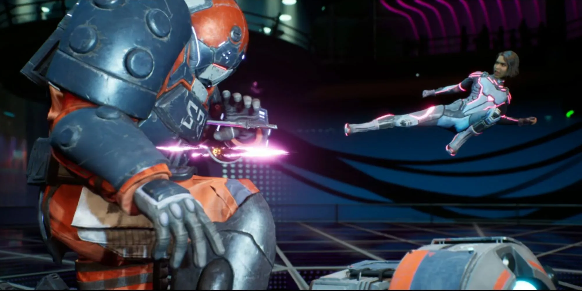 split fiction neon revenge mr hammer boss fight