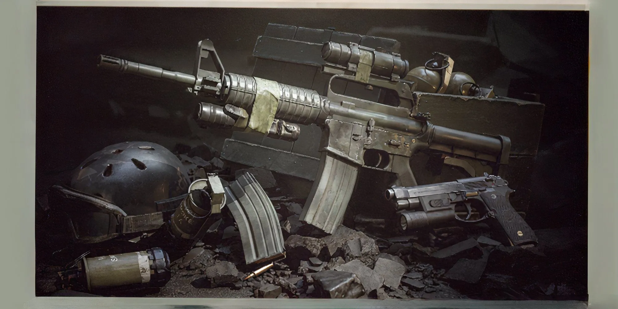 Súng trường tấn công Colt 723 CAR-15 trong Delta Force Black Hawk Down