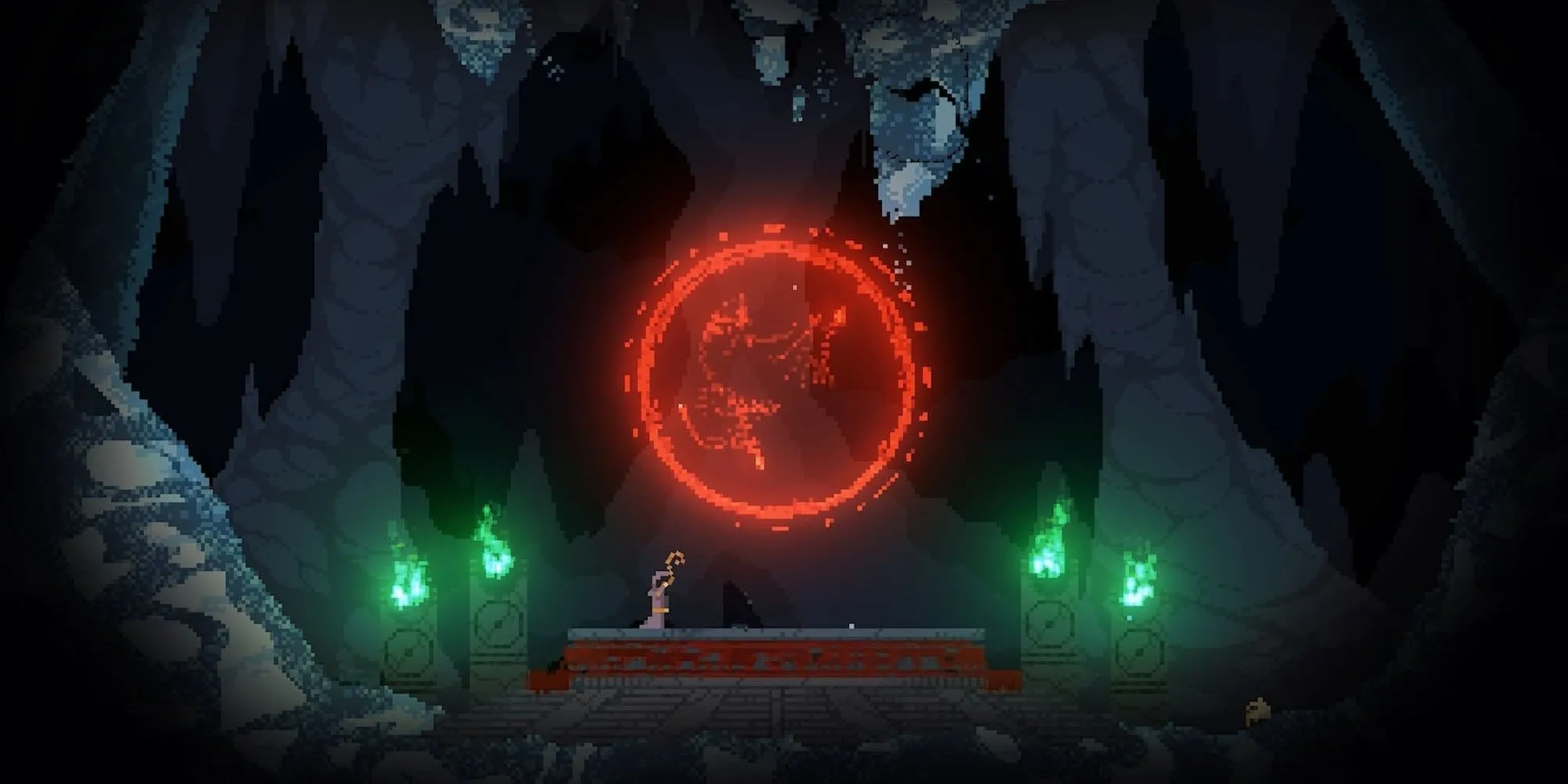 Tạo quả cầu ma thuật khổng lồ trong game roguelike Noita