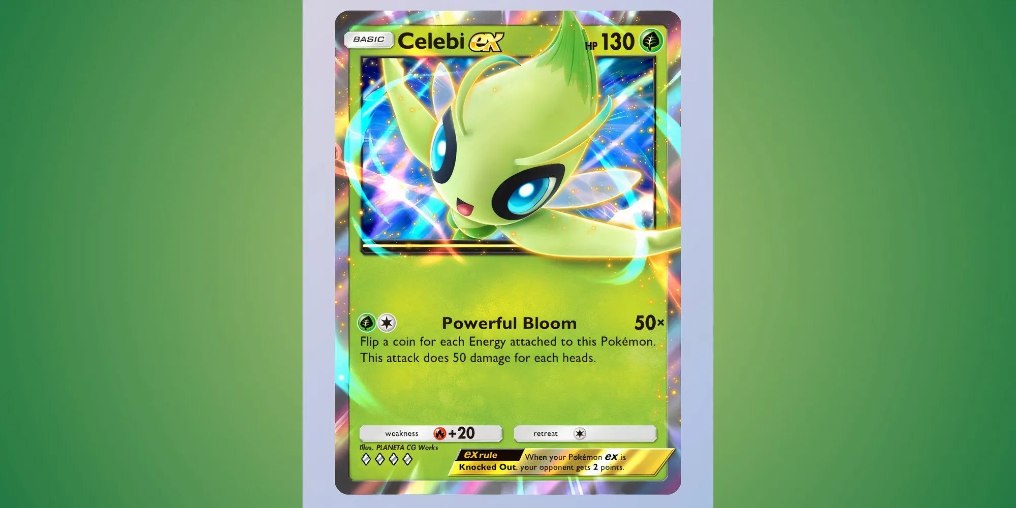Thẻ bài Celebi EX trong Pokemon TCG Pocket - Pokémon chủ lực hệ Cỏ