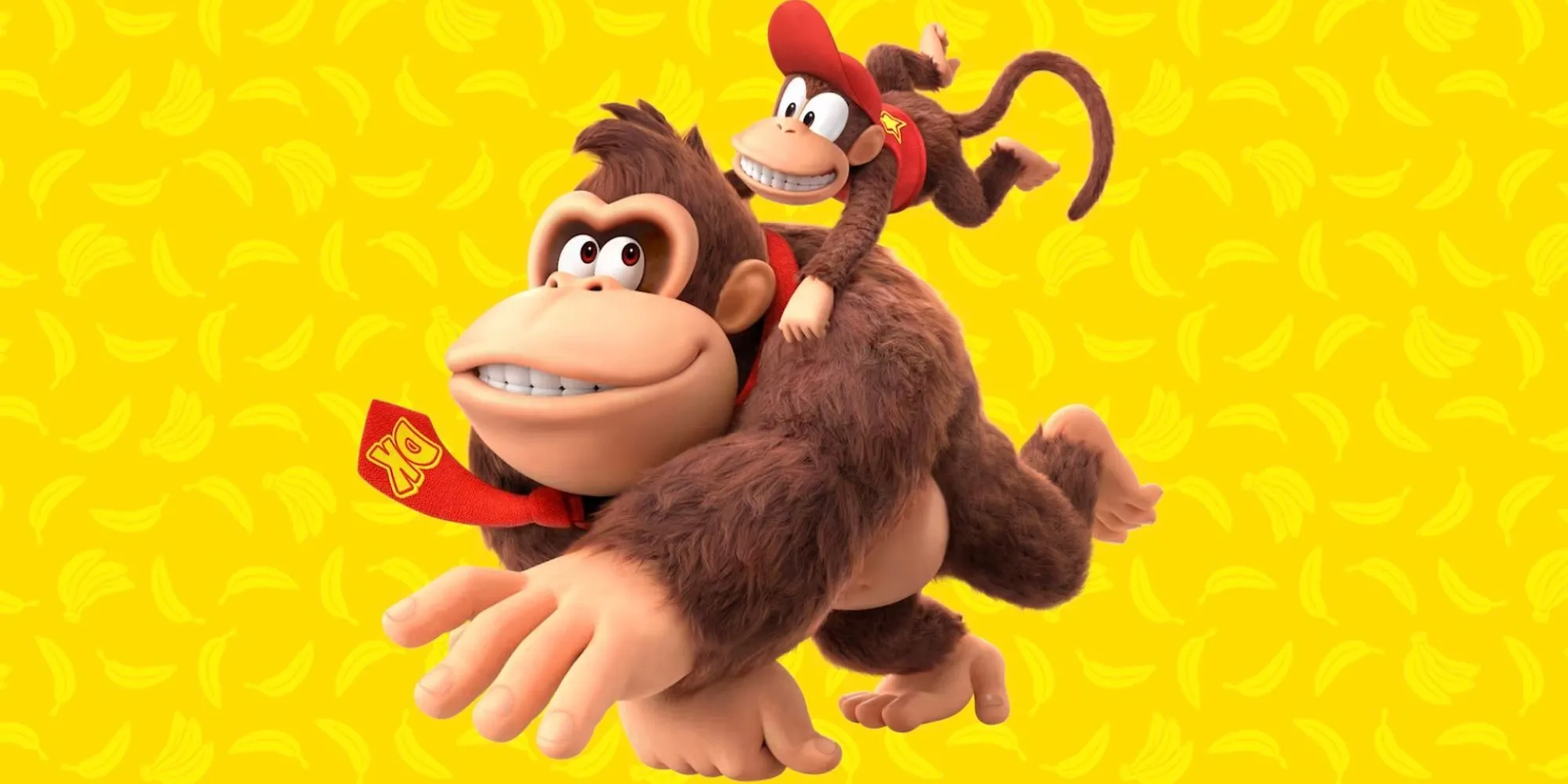 Thiết kế mới của Donkey Kong và Diddy Kong