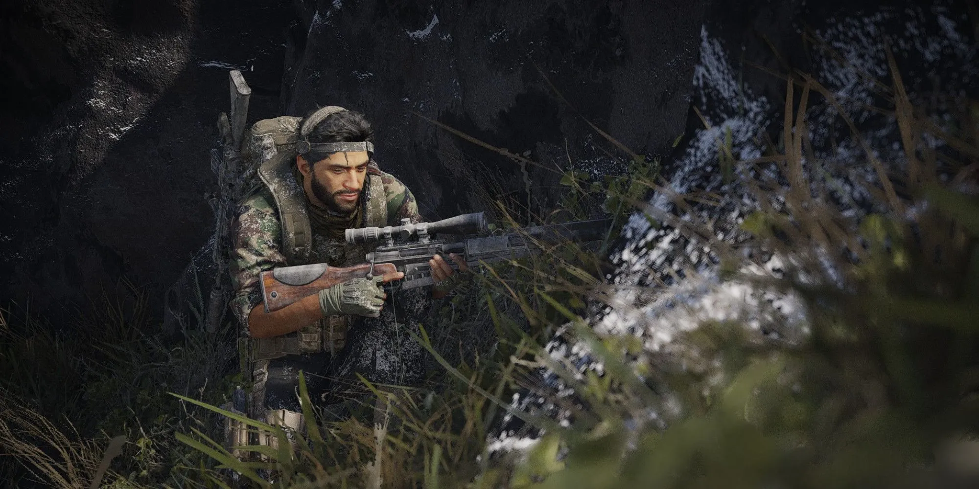 Thực hiện hạ gục lén lút trong Tom Clancy's Ghost Recon.
