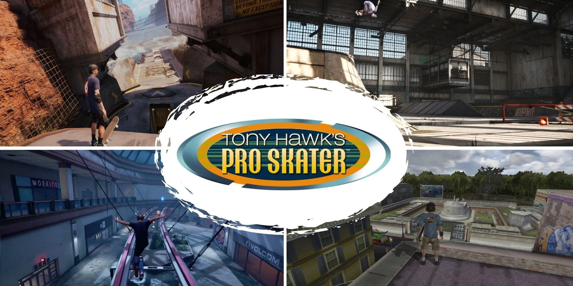 Tổng hợp những màn chơi được yêu thích nhất trong dòng game Tony Hawk's Pro Skater
