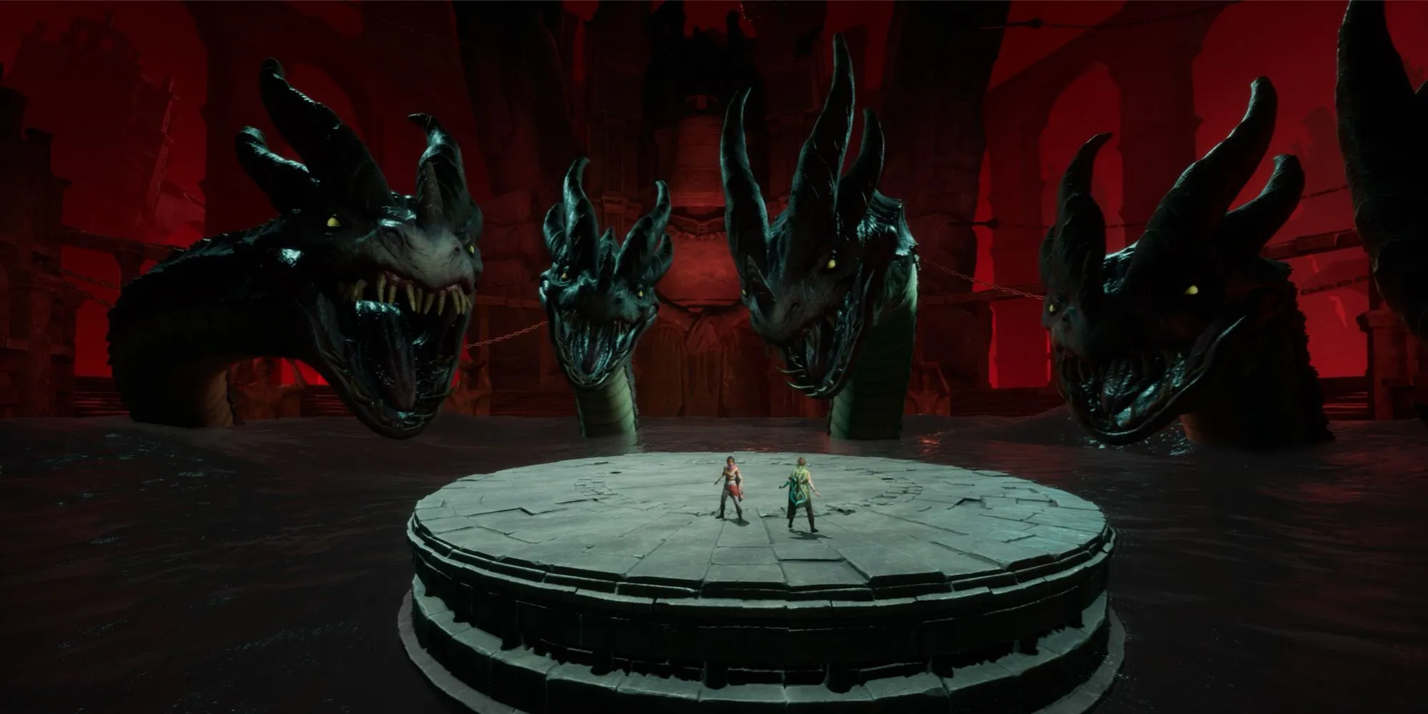 Trùm The Hydra đa đầu trong Split Fiction tấn công người chơi từ dưới nước