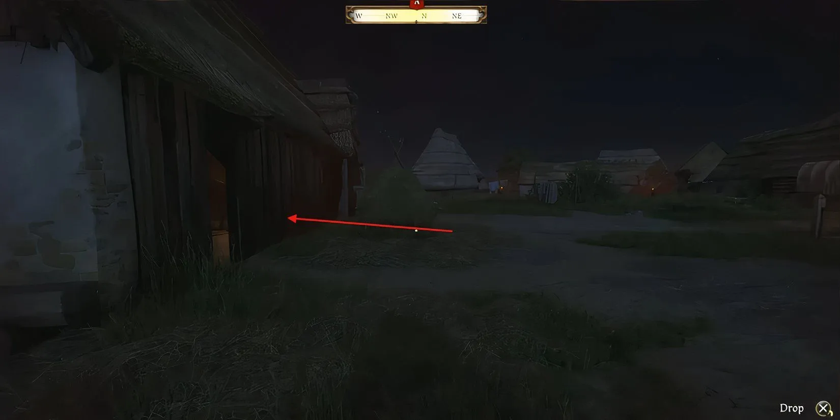 Vị trí chuồng ngựa ở Suchdol, nơi có thể lấy ngựa để hoàn thành nhiệm vụ The Reckoning trong Kingdom Come Deliverance 2