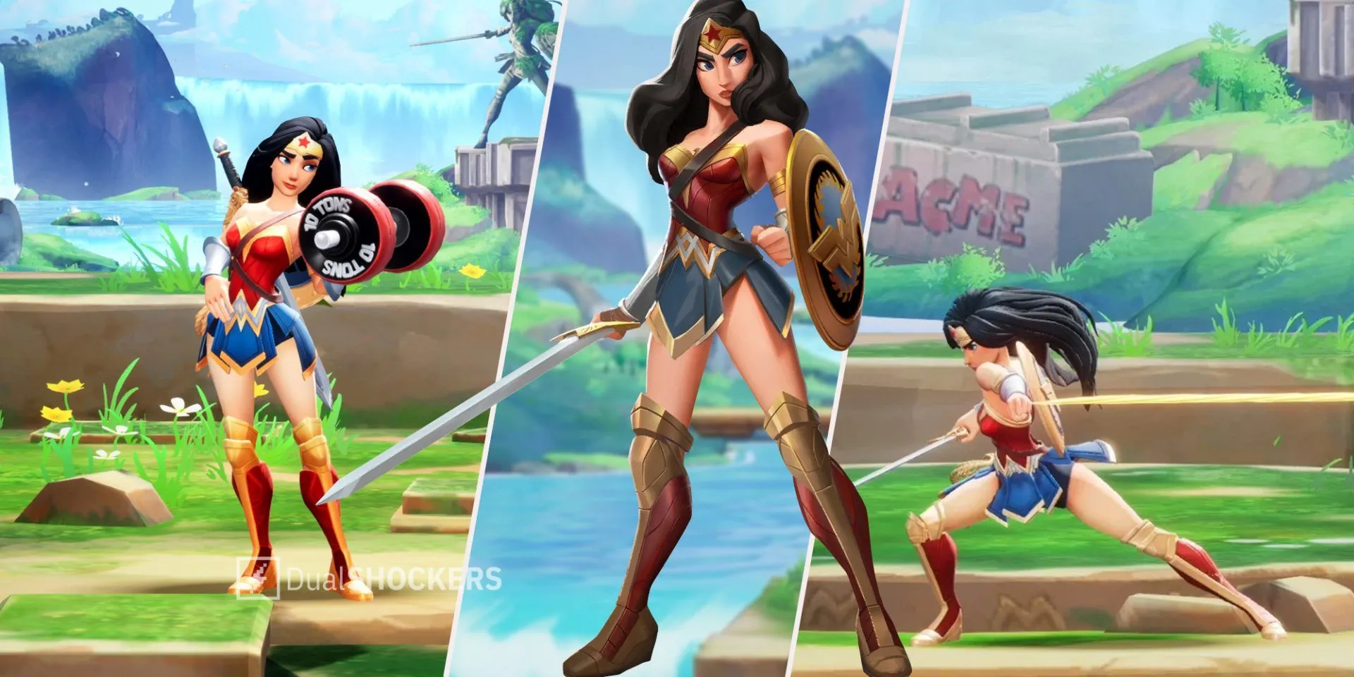 Wonder Woman trong game MultiVersus, một trong những dự án không thành công của WB Games