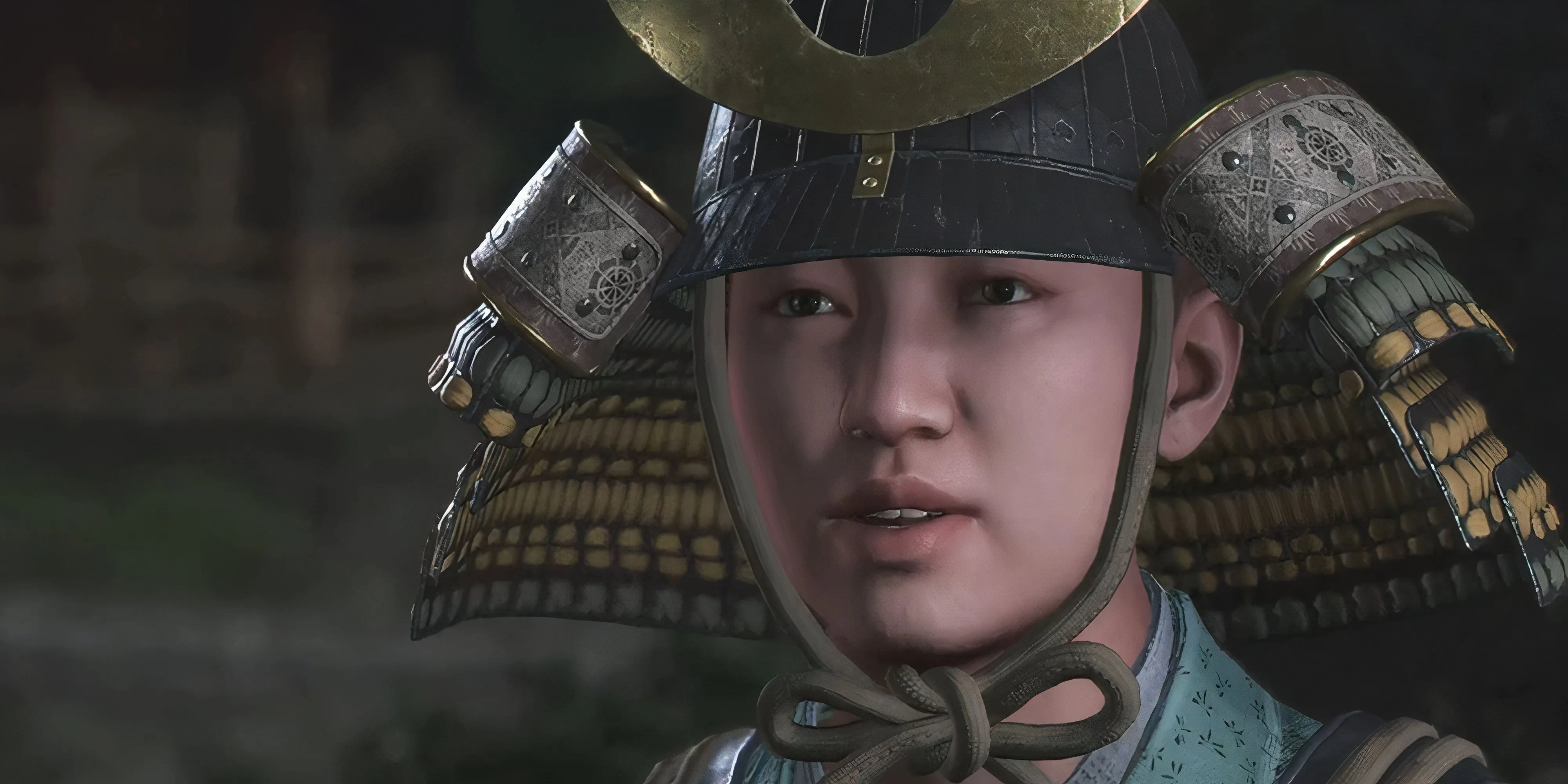 Yasuke và Hori Hidemasa trong một cảnh lãng mạn của Assassin's Creed Shadows