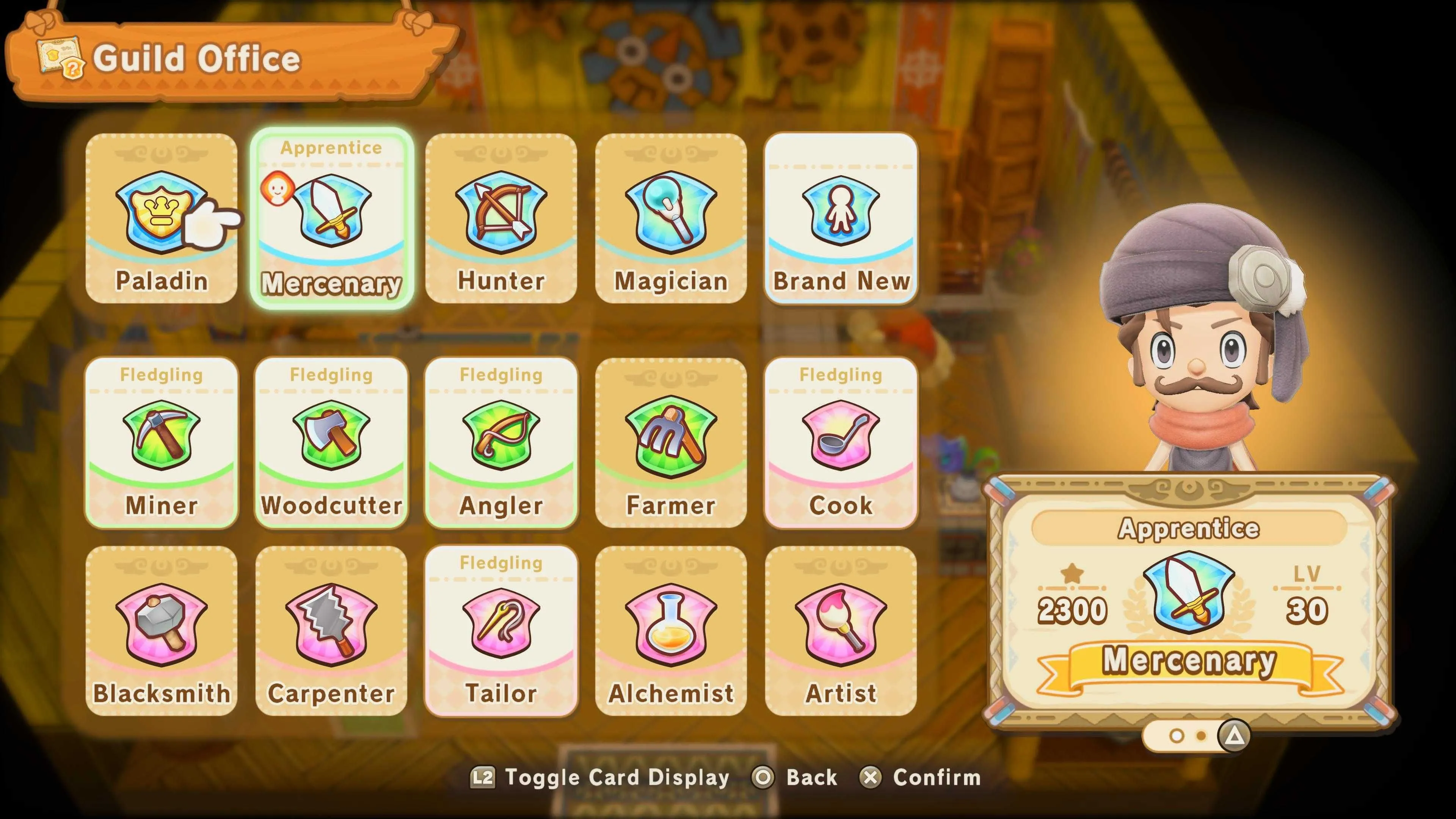Đánh giá game Fantasy Life I: The Girl Who Steals Time - Liệu có xứng đáng "đánh cắp" thời gian của bạn? 1 Bảng nhiệm vụ trong Fantasy Life I, minh họa hệ thống nghề nghiệp đa dạng