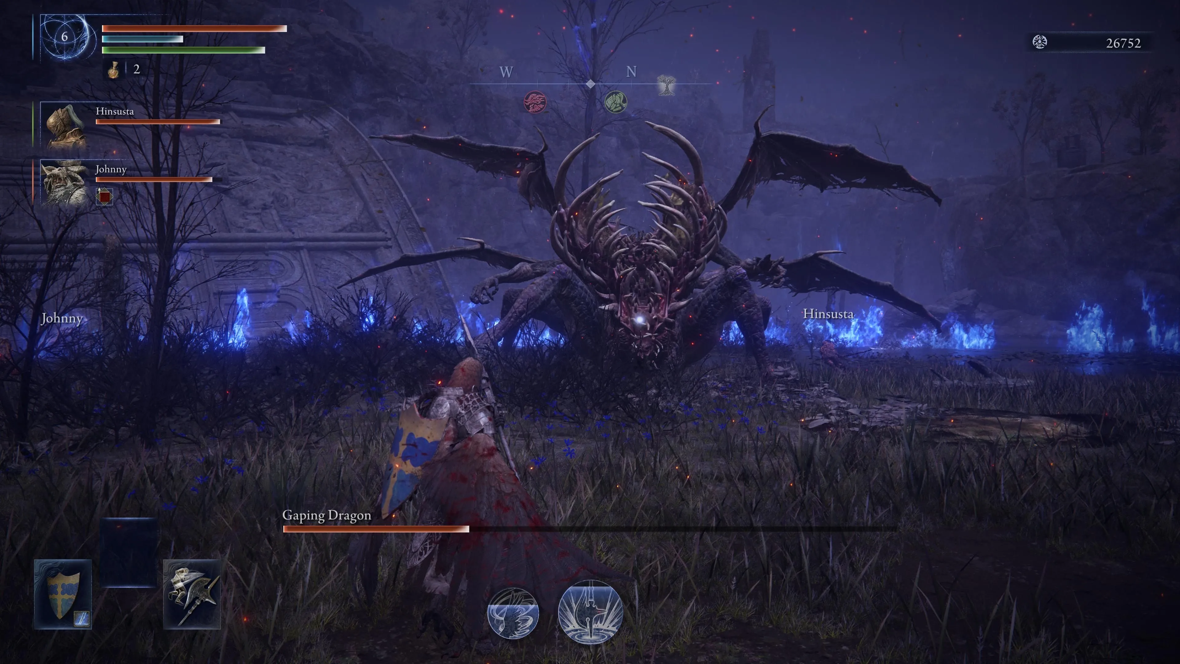 Boss Gaping Dragon từ Dark Souls xuất hiện trong Elden Ring Nightreign