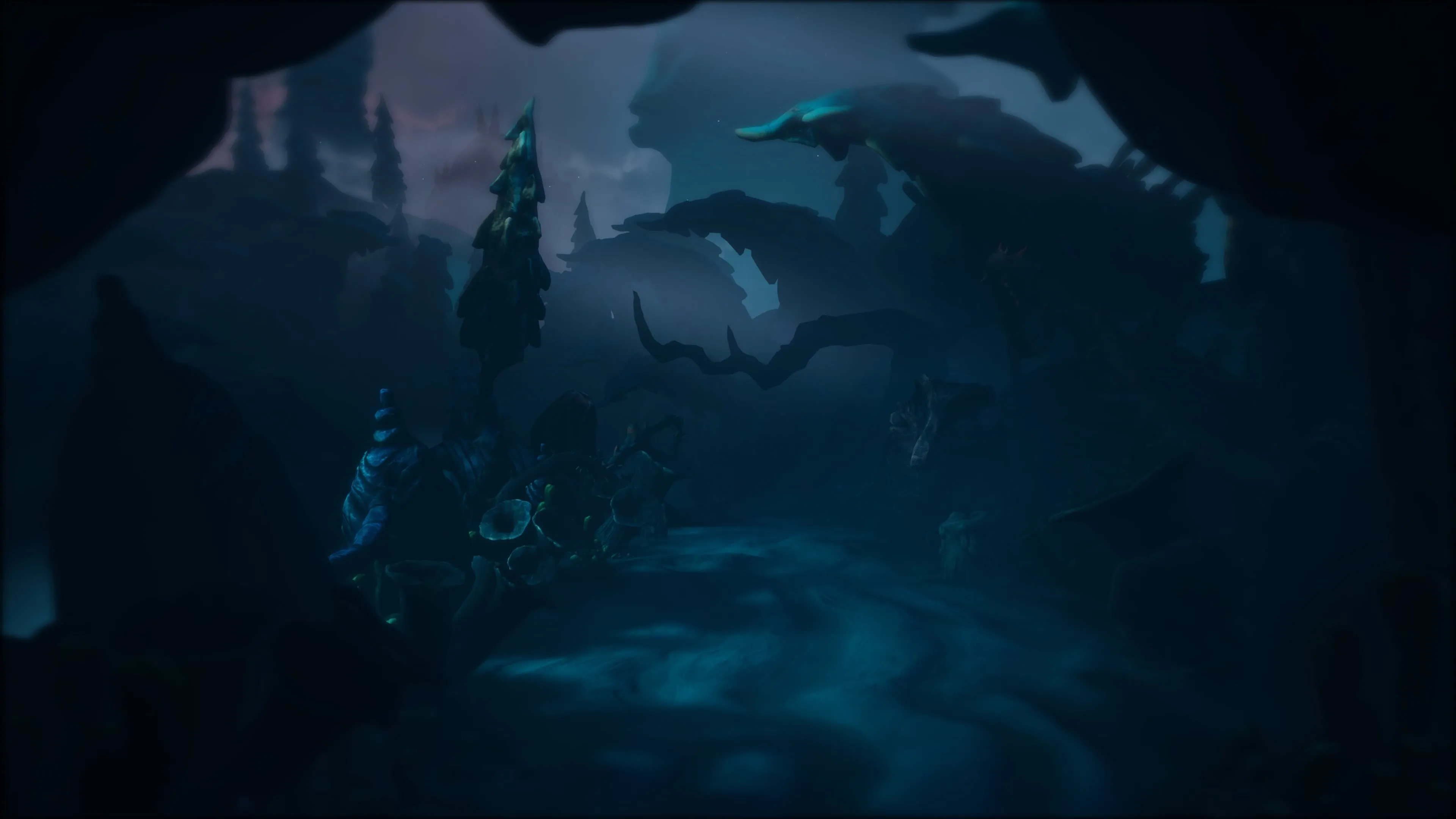 Con đường kỳ ảo và u ám trong thế giới đồ họa claymation của The Midnight Walk