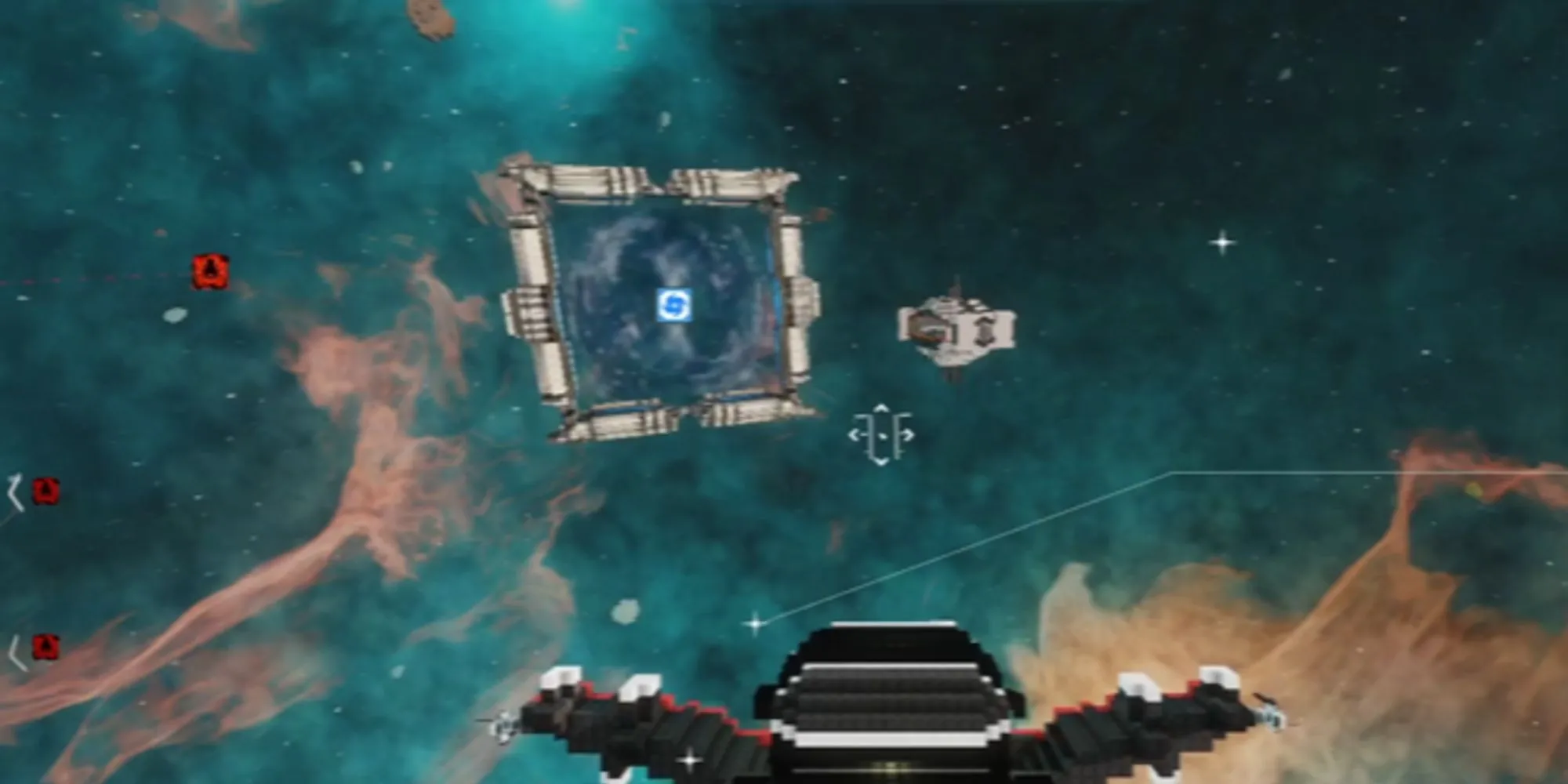Cổng dịch chuyển (Warp Gate) giữa các thiên hà trong Cubic Odyssey giúp di chuyển nhanh chóng