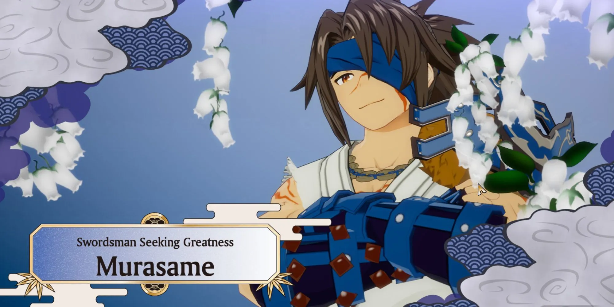 Nhân vật Murasame trong Rune Factory Guardians of Azuma.