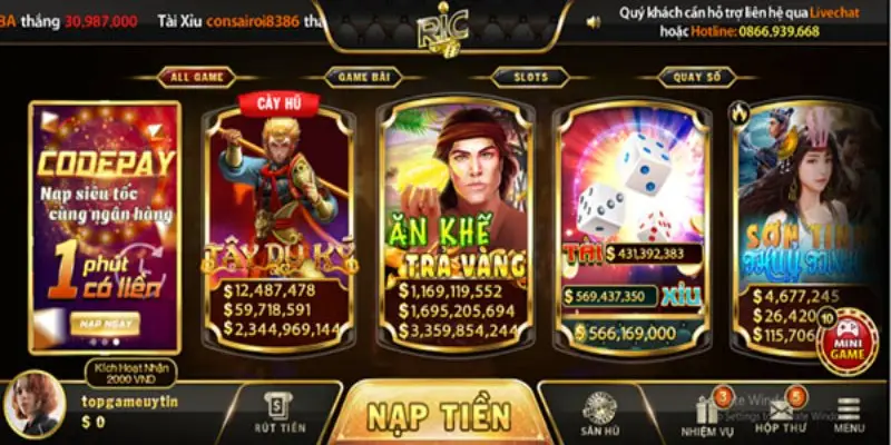 Ricwin &#8211; Thương hiệu cá cược đình đám hàng đầu hiện nay