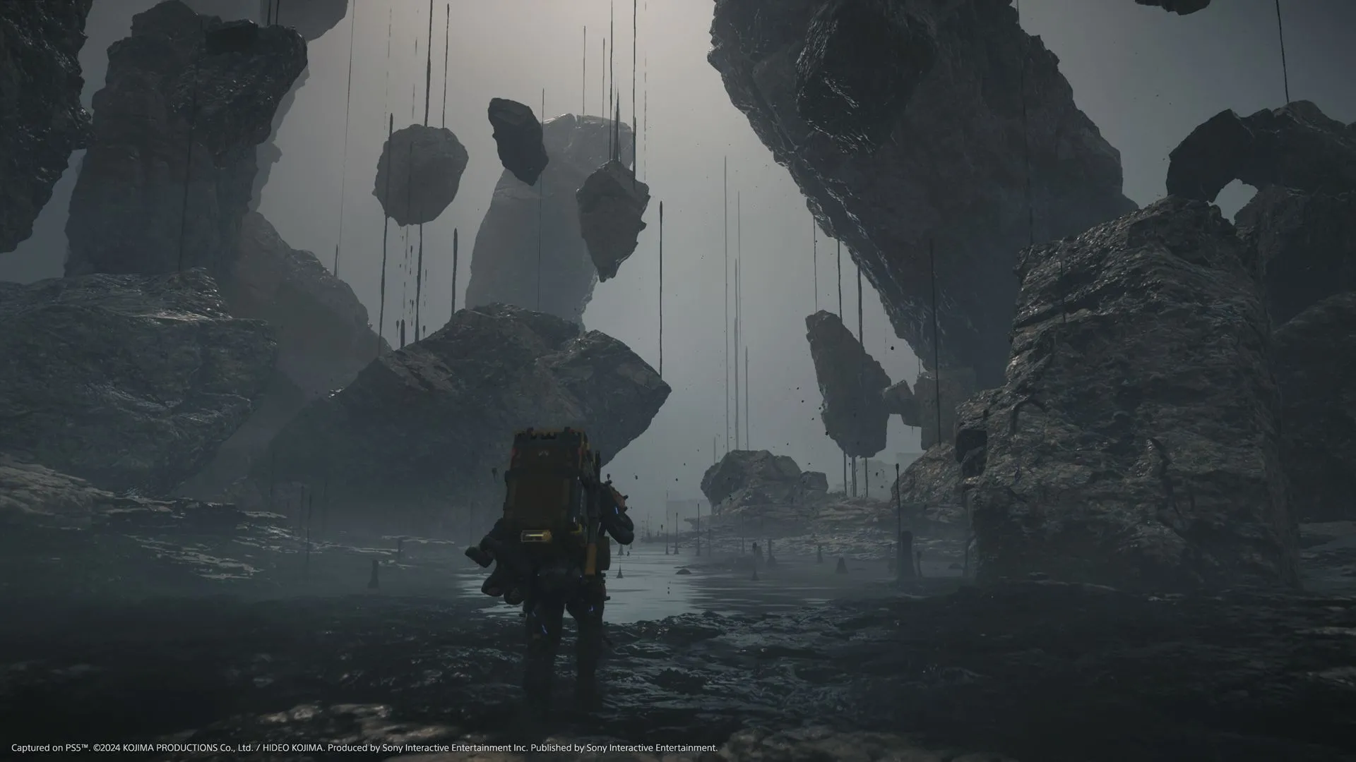 Sam Porter Bridges trong một khoảnh khắc từ Death Stranding 2 On the Beach