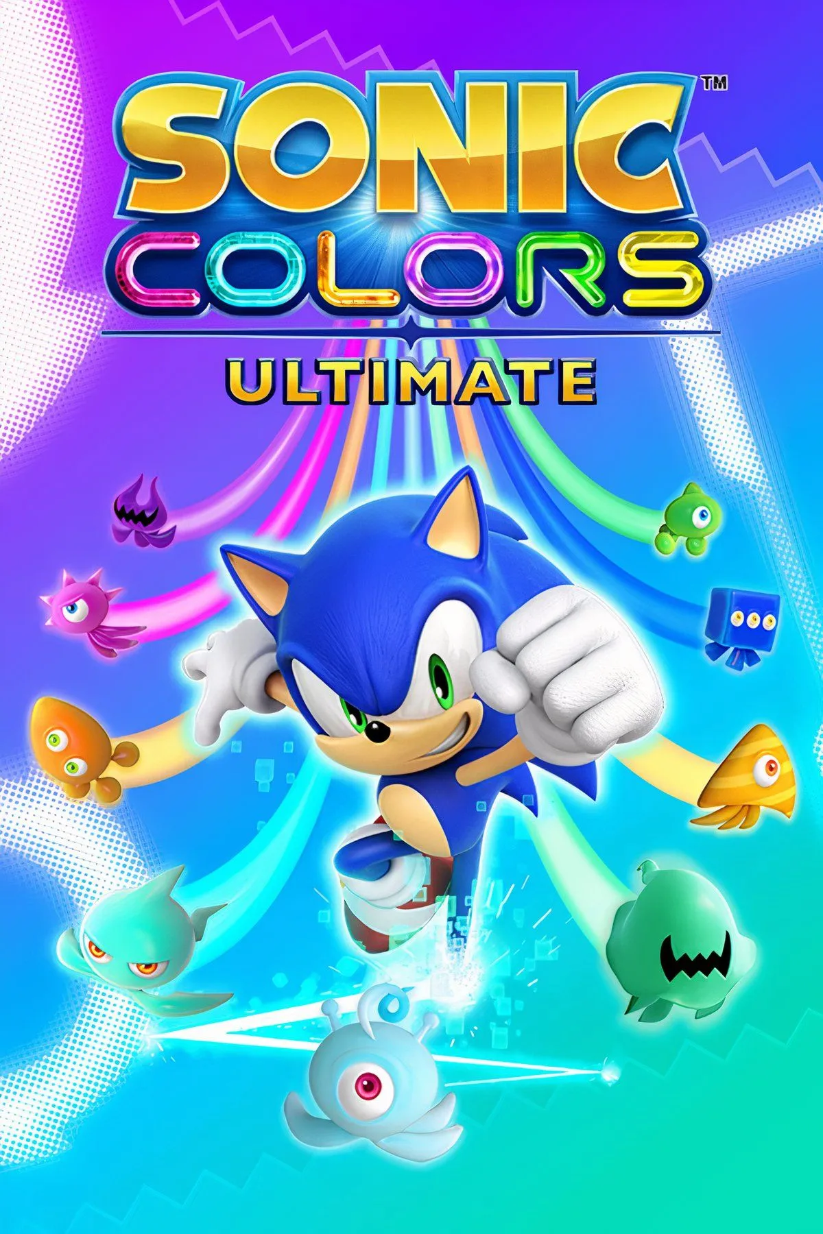 Ảnh bìa Sonic Colors: Ultimate, một tựa game platformer 3D nổi bật của Sonic
