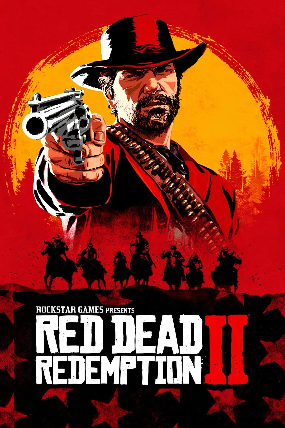 Arthur Morgan và băng nhóm Van der Linde trong Red Dead Redemption 2, thể hiện tinh thần miền Viễn Tây đầy bi tráng và phức tạp.