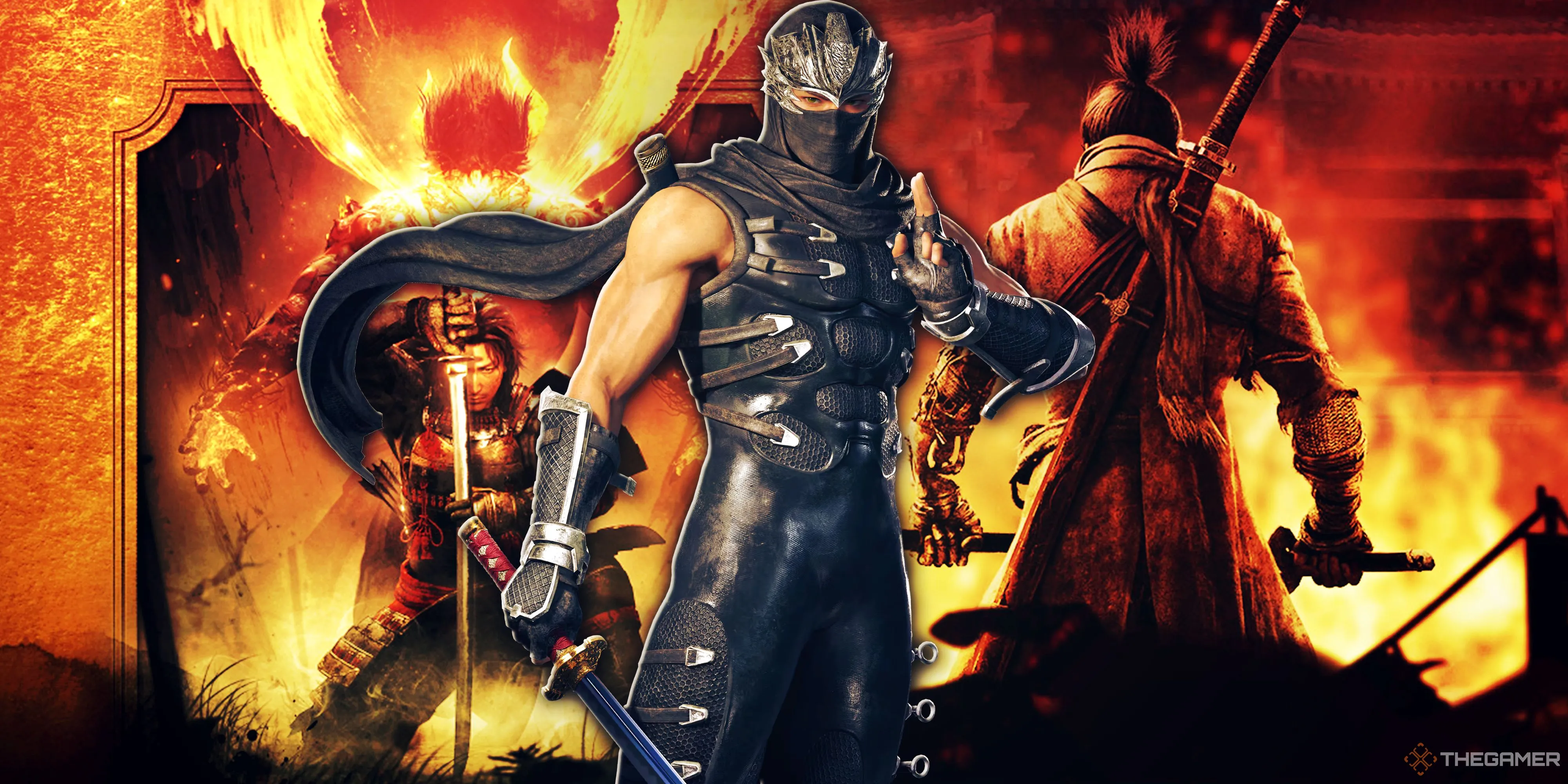Ba tựa game Nioh 2 Complete Edition, Ninja Gaiden 2 Black và Sekiro Shadows Die Twice tượng trưng cho những trò chơi mà game thủ Việt thường bỏ dở.