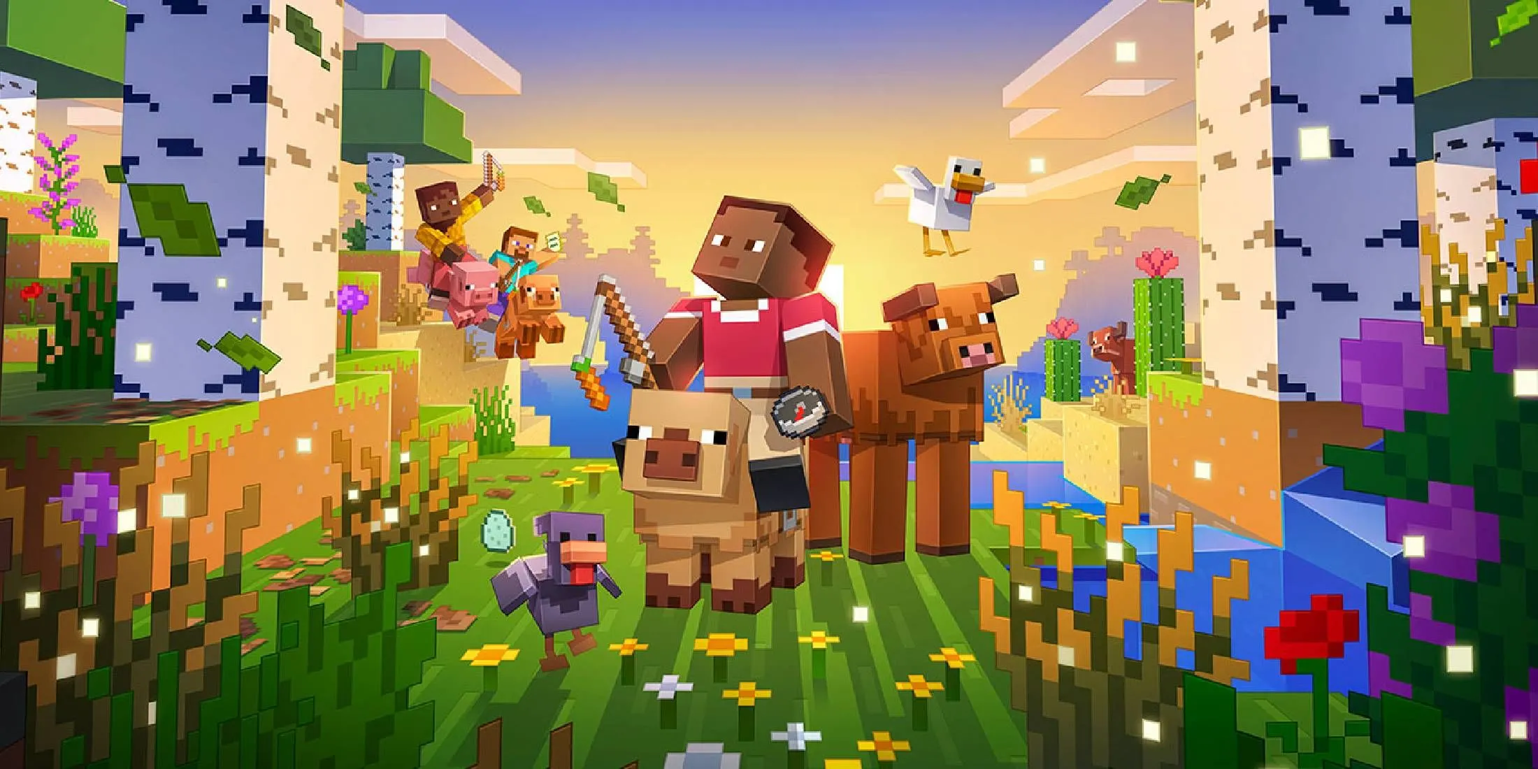 Bối cảnh một thế giới game sinh tồn thu nhỏ, gợi nhớ trải nghiệm Grounded, phù hợp cho người chơi mới