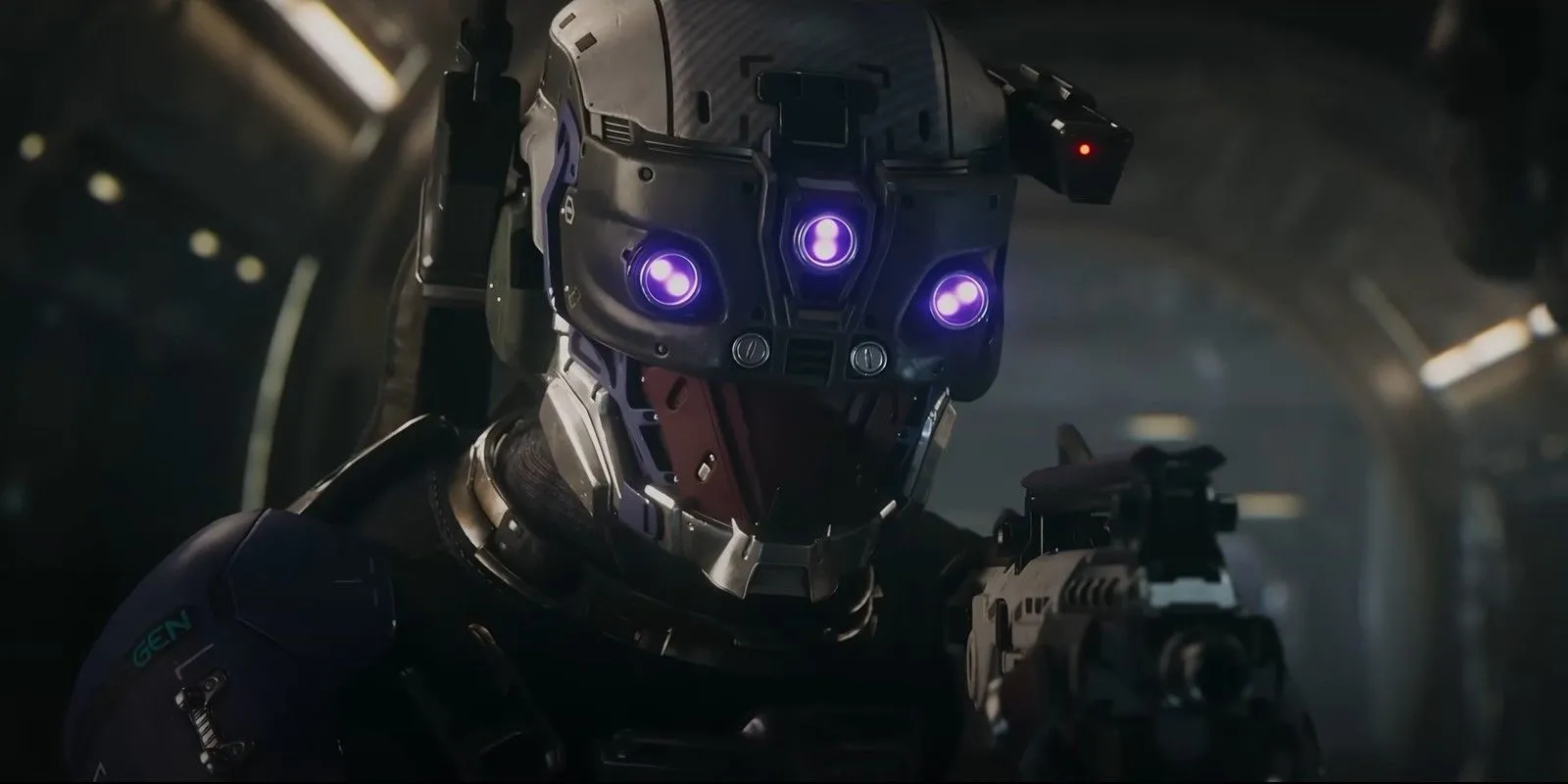 Cảnh quay từ trailer The Expanse: Osiris Reborn, hé lộ bầu không khí căng thẳng và những bí ẩn của vũ trụ game.