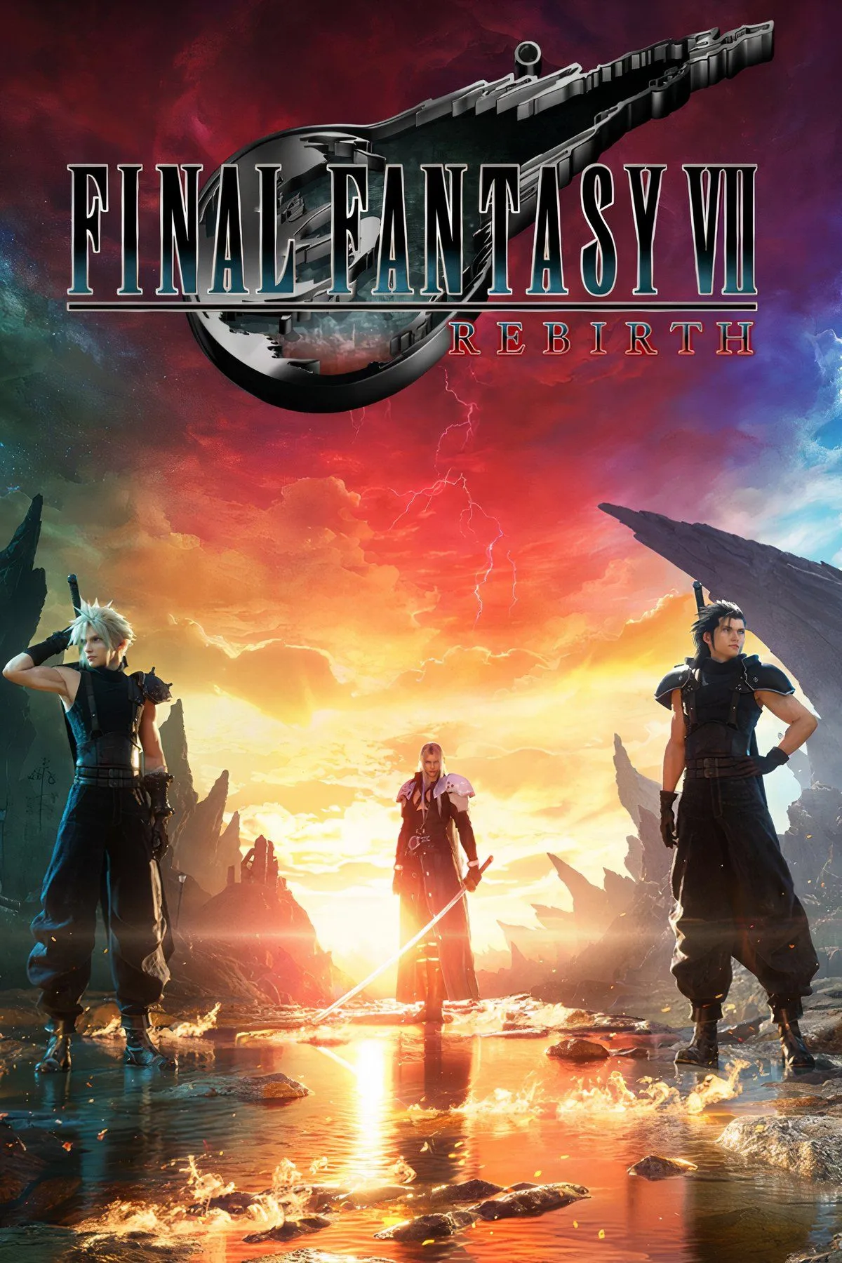 Cloud Strife và nhóm đồng hành trong Final Fantasy 7 Rebirth, tựa game remake với những thay đổi táo bạo về cốt truyện và gameplay.