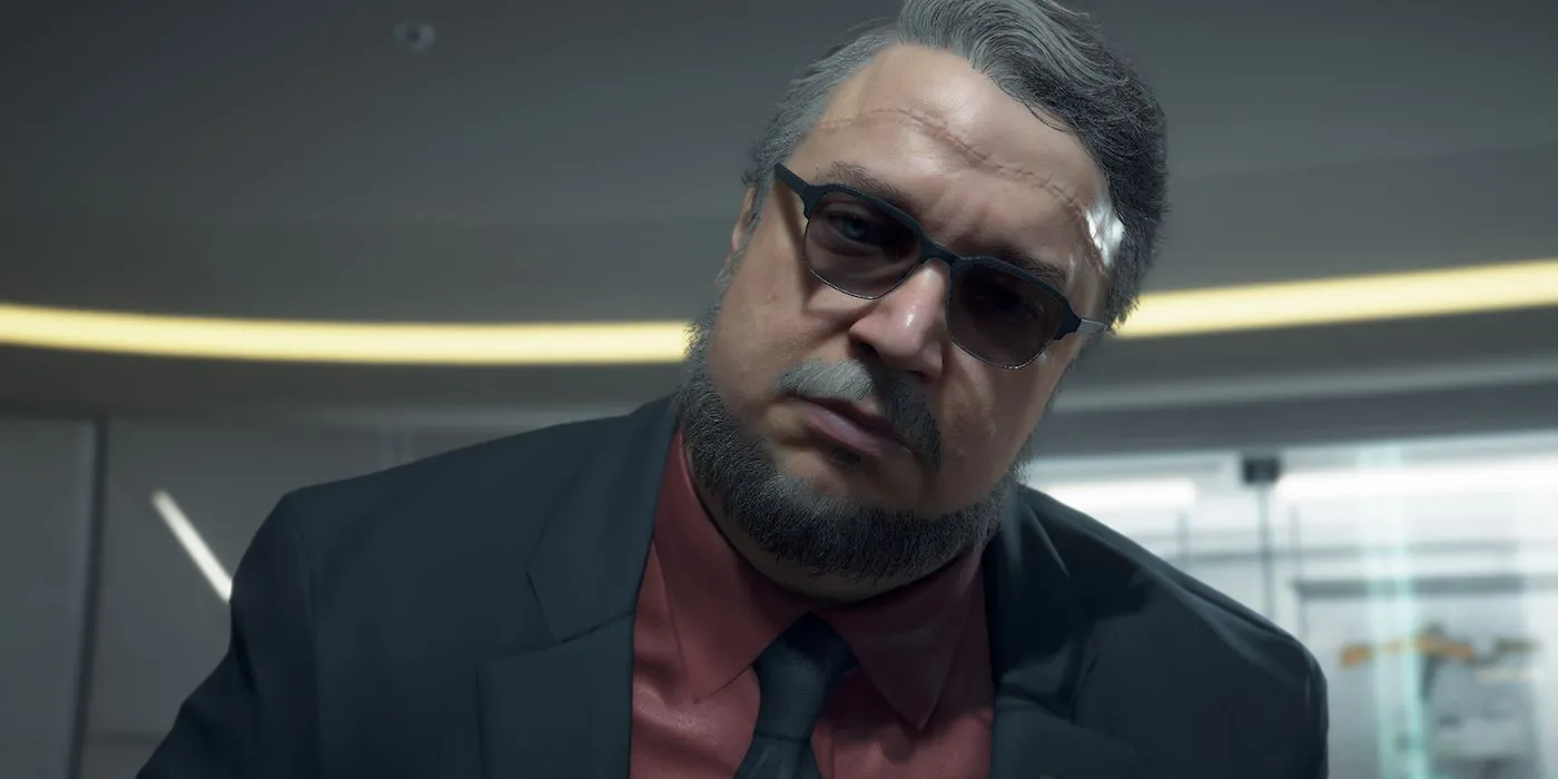 Deadman, nhân vật do Guillermo del Toro thủ vai trong Death Stranding, nổi bật với tên gọi độc đáo