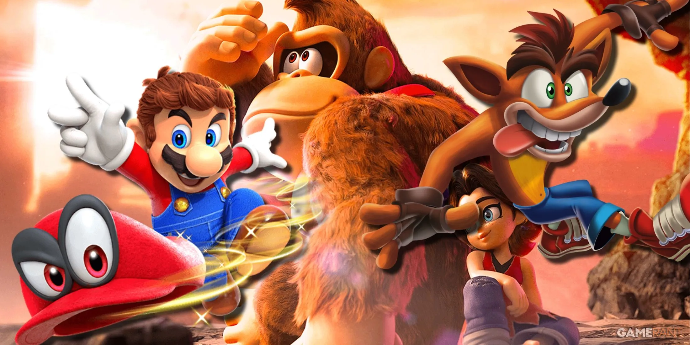 Donkey Kong Bananza: Góc nhìn camera động nâng tầm trải nghiệm 3D platformer