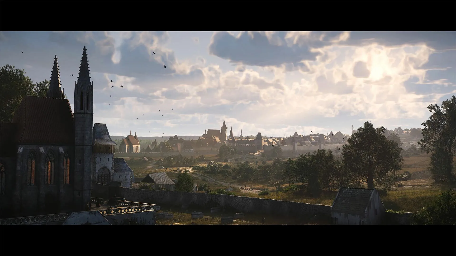 Henry đấu kiếm trong khung cảnh nông thôn chân thực của Kingdom Come Deliverance 2
